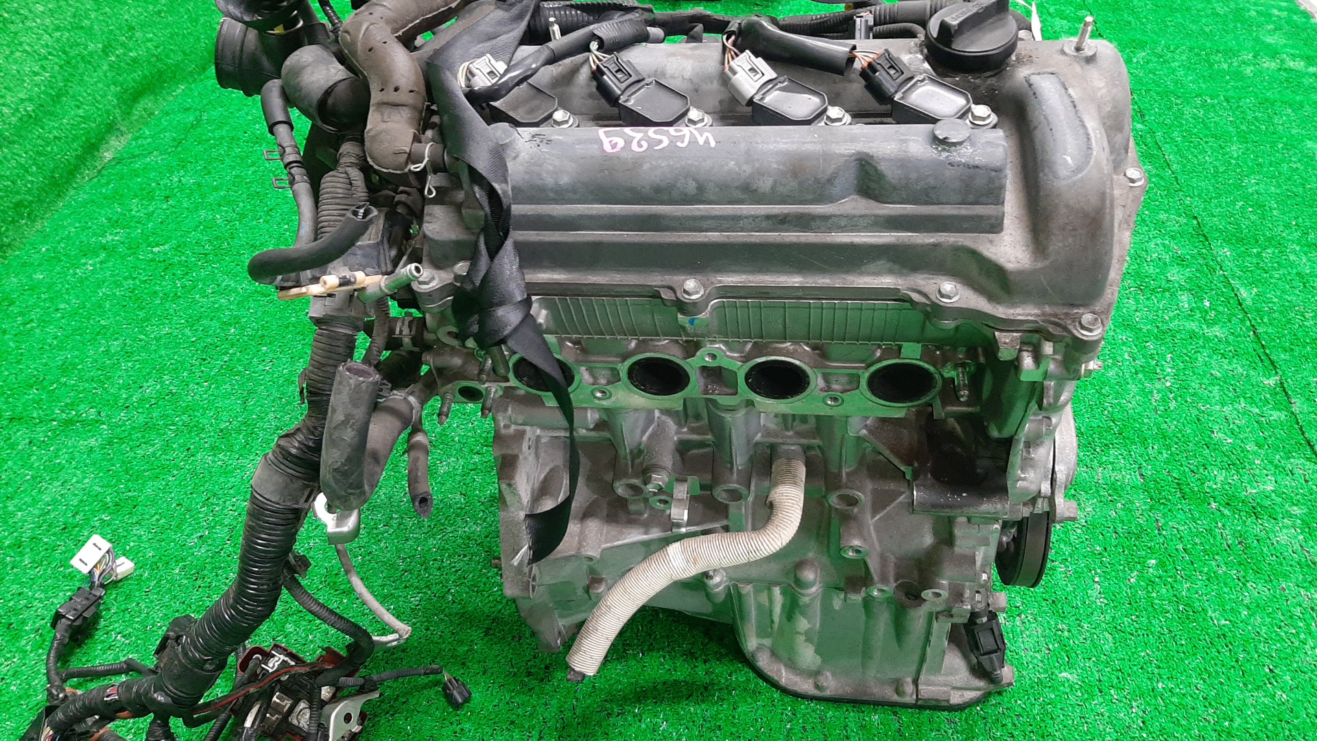 Двигатель TOYOTA PROBOX, COROLLA FIELDER, PORTE, SUCCEED, SPADE, COROLLA  AXIO NCP160V, NZE161G, NCP141, NZE161 1NZ-FE ELECTRO 4 ракурс