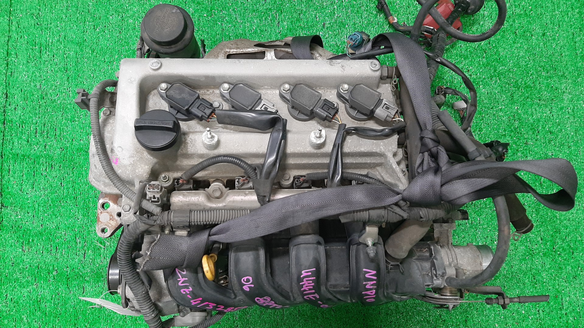 Двигатель TOYOTA FUNCARGO, IST, VITZ, WILL VI, PROBOX, BB, PORTE, WILL CYPHA NCP20, NCP60, NCP10, NCP19, NCP50V, NCP30, NNP10, NCP70 2NZ-FE 4132858 1 ракурс
