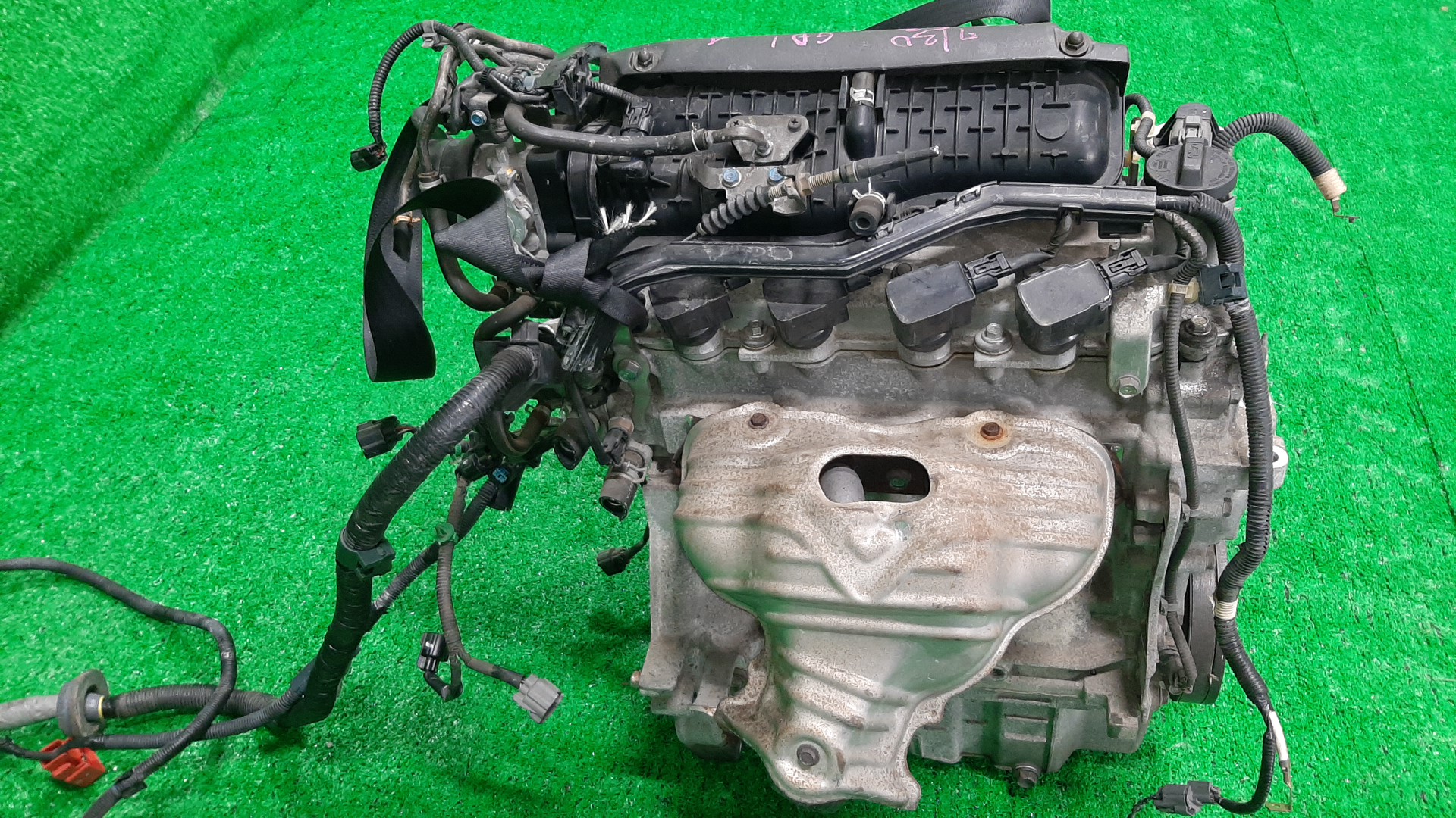 Двигатель HONDA FIT ARIA, FIT GD6, GD7, GD2, GD1 L13A I-DSI 4 ракурс