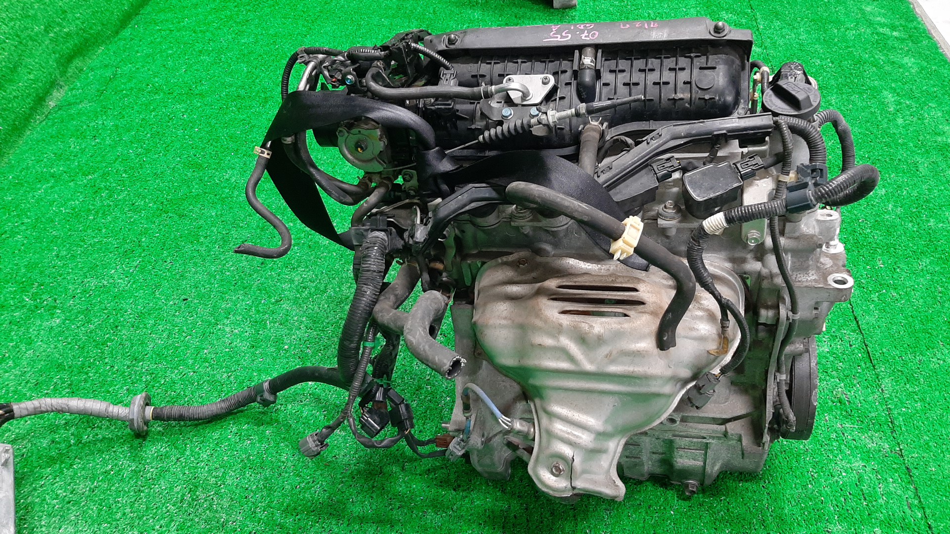 Двигатель HONDA FIT ARIA, FIT GD6, GD7, GD2, GD1 L13A I-DSI 4 ракурс