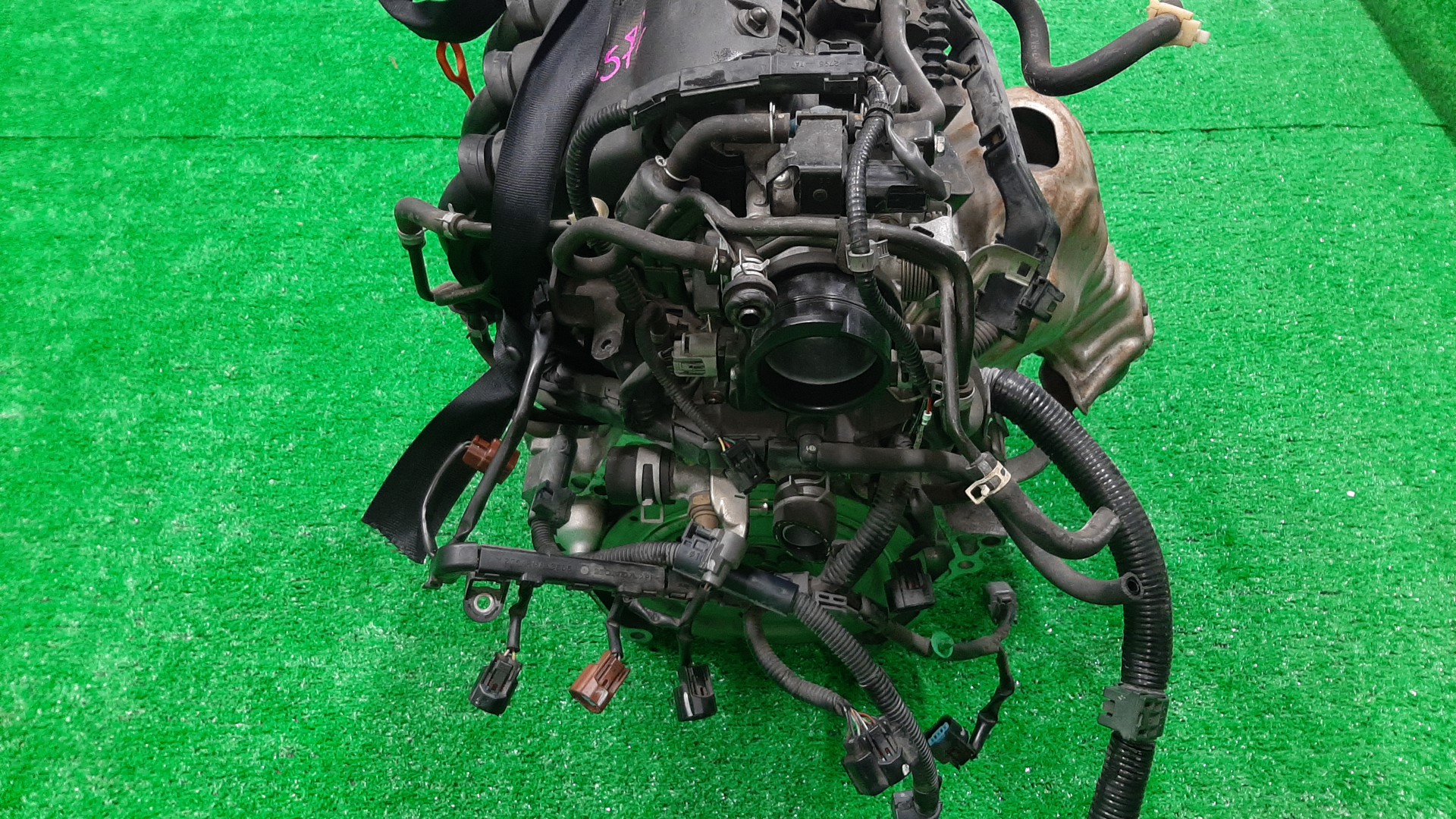 Двигатель HONDA FIT ARIA, FIT GD6, GD7, GD2, GD1 L13A I-DSI 5 ракурс