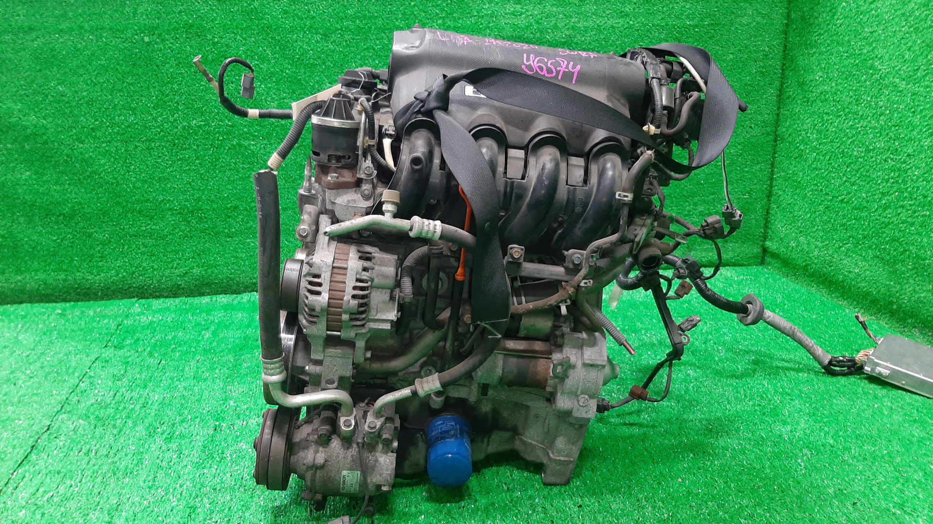 Двигатель HONDA FIT ARIA, FIT GD6, GD7, GD2, GD1 L13A I-DSI 3 ракурс