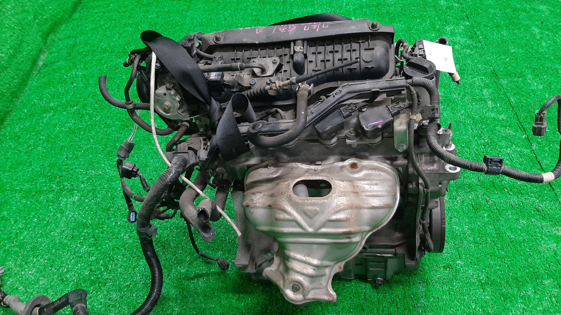 Двигатель HONDA FIT ARIA, FIT GD6, GD7, GD2, GD1 L13A I-DSI 4 ракурс