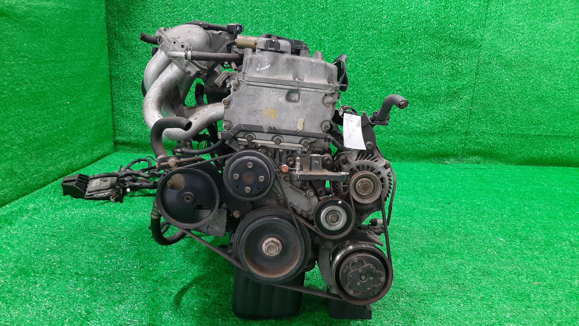Двигатель NISSAN AD, SUNNY, WINGROAD, ALMERA, BLUEBIRD SYLPHY Y11, VFY11, FB15, WFY11, N16, FG10 QG15DE ELECTRO 2 ракурс