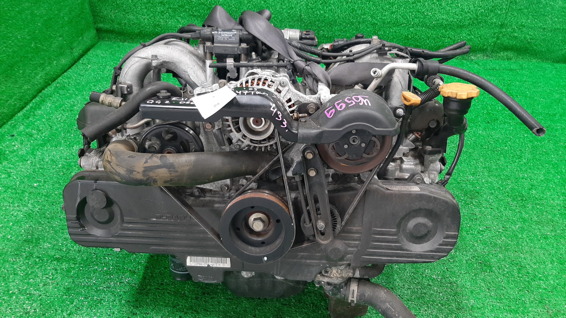 Двигатель SUBARU IMPREZA GG2, GG3, GD3, GD2 EJ152 EJ152DP8AE 2 ракурс