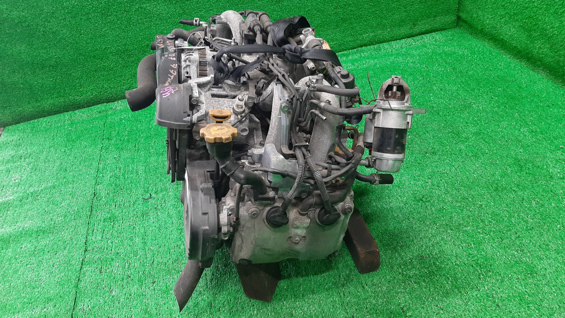 Двигатель SUBARU IMPREZA GG2, GG3, GD3, GD2 EJ152 EJ152DP9AE 3 ракурс