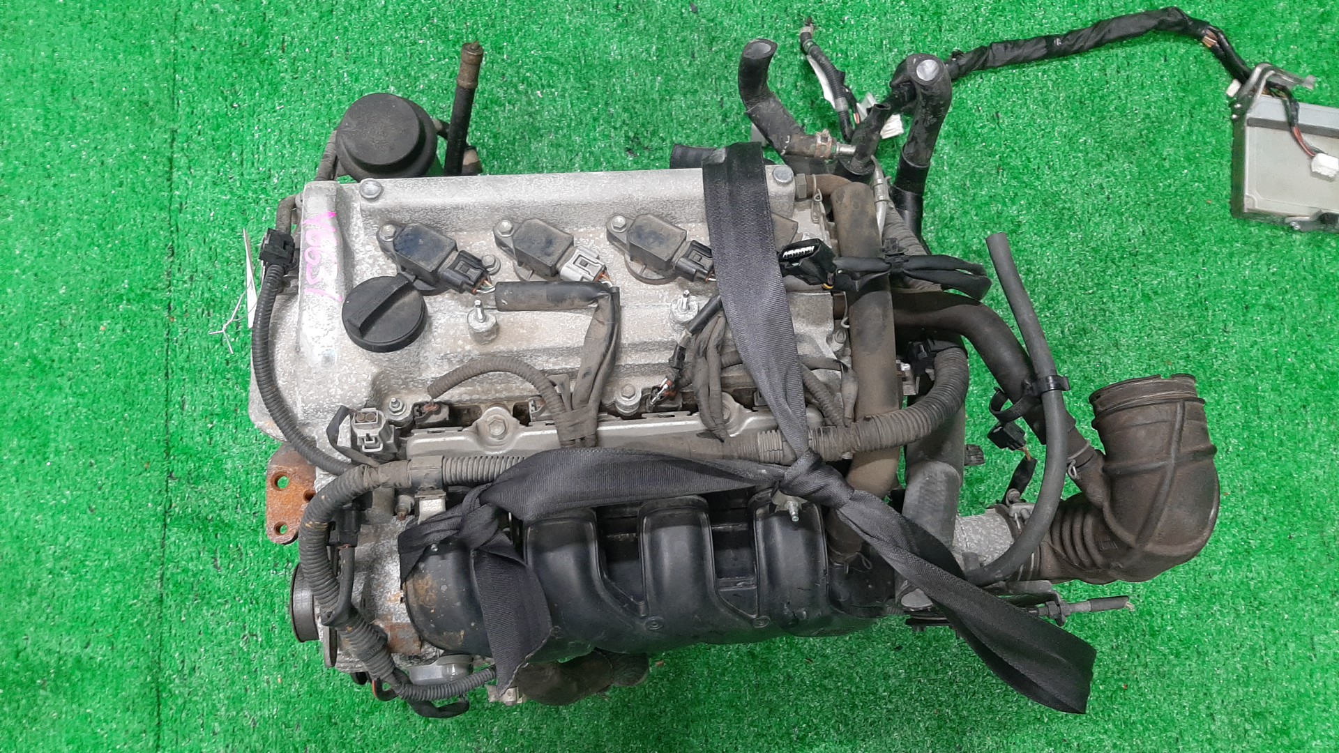 Двигатель TOYOTA FUNCARGO, IST, PLATZ, RAUM, VITZ, PROBOX, BB, PORTE, SIENTA, SUCCEED, WILL CYPHA NCP25, NCP65, NCP16, NCZ25, NCP15, NCP55V, NCP59G, NCP35, NNP15, NCP85G, NCP75 1NZ-FE C954619 1 ракурс