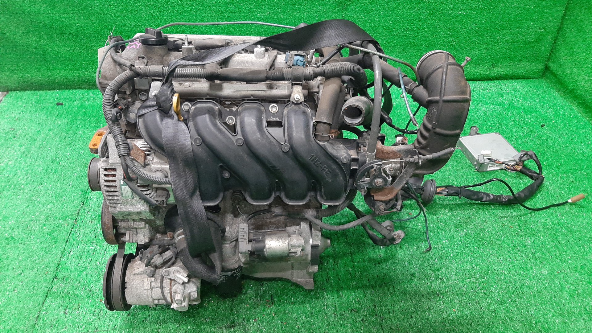 Двигатель TOYOTA FUNCARGO, IST, PLATZ, RAUM, VITZ, PROBOX, BB, PORTE, SIENTA, SUCCEED, WILL CYPHA NCP25, NCP65, NCP16, NCZ25, NCP15, NCP55V, NCP59G, NCP35, NNP15, NCP85G, NCP75 1NZ-FE B854753 3 ракурс