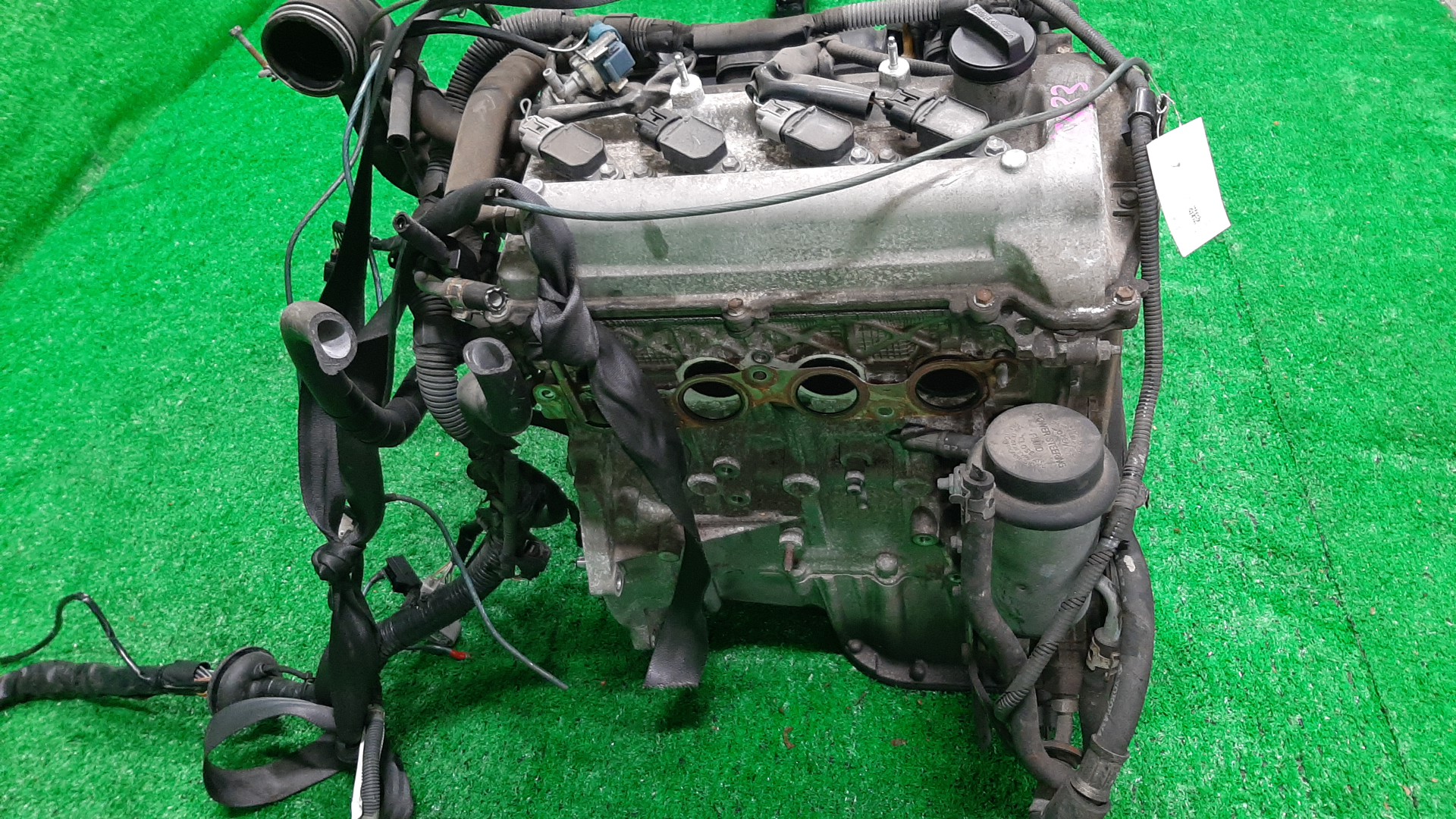 Двигатель TOYOTA FUNCARGO, IST, PLATZ, RAUM, VITZ, PROBOX, BB, PORTE, SIENTA, SUCCEED, WILL CYPHA NCP25, NCP65, NCP16, NCZ25, NCP15, NCP55V, NCP59G, NCP35, NNP15, NCP85G, NCP75 1NZ-FE B854753 4 ракурс