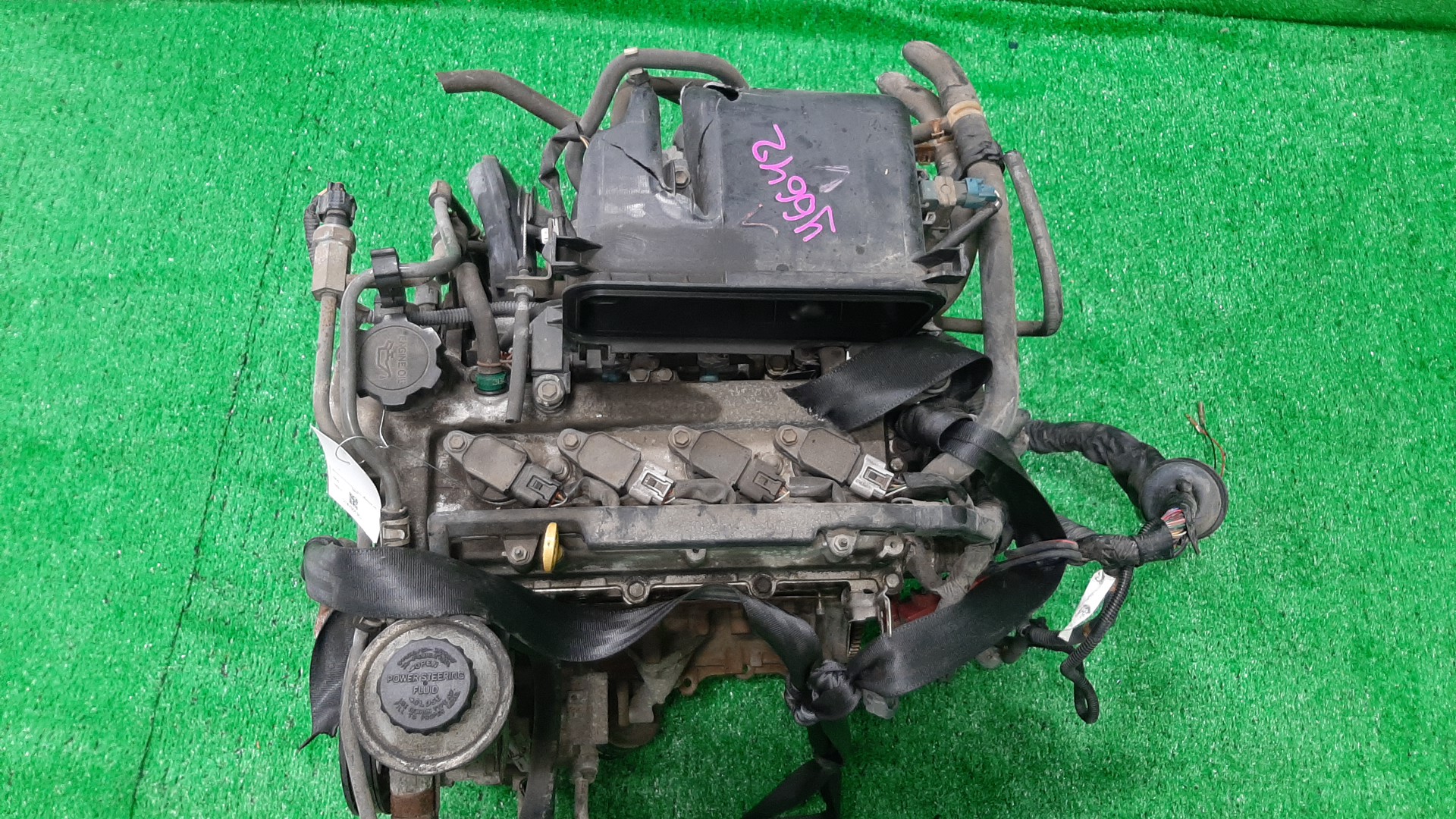 Двигатель TOYOTA PLATZ, VITZ SCP11, SCP10 1SZ-FE 1098813 1 ракурс