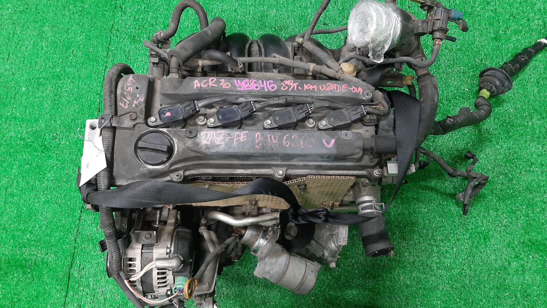 Двигатель TOYOTA ESTIMA ACR40W, ACR30W 2AZ-FE ELECTRO 1 ракурс