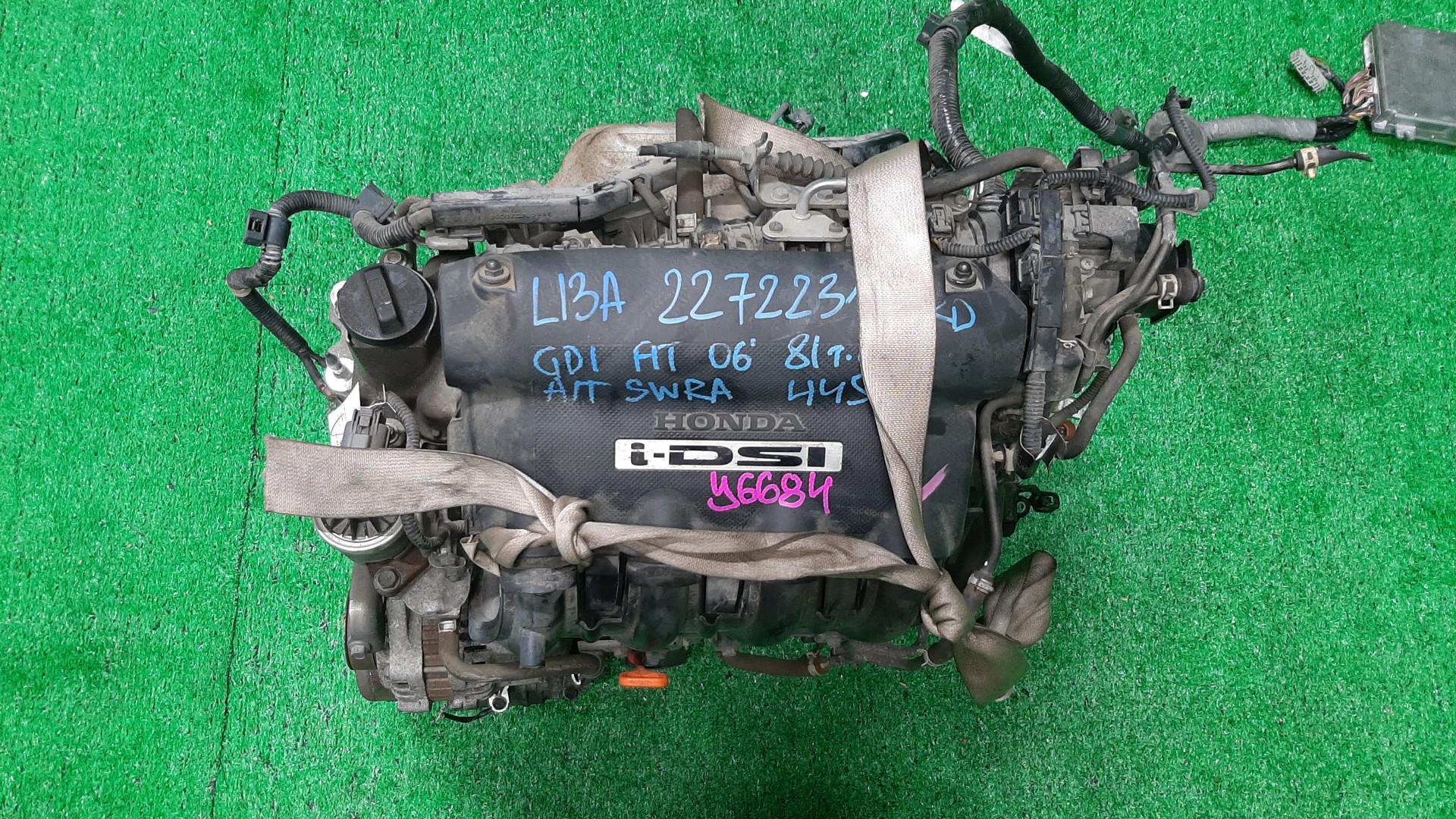 Двигатель HONDA FIT ARIA, FIT GD6, GD7, GD2, GD1 L13A I-DSI 1 ракурс