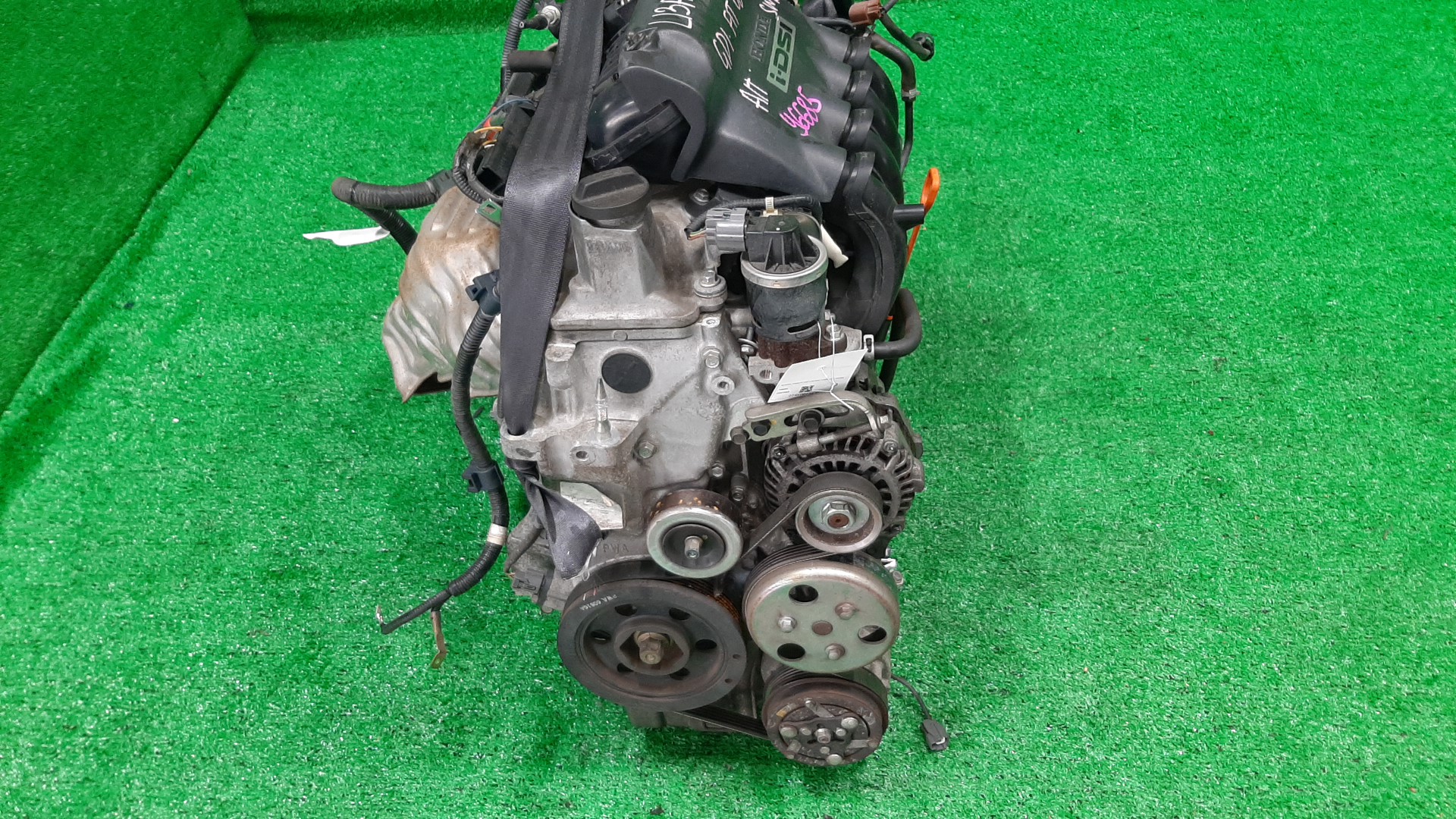 Двигатель HONDA FIT ARIA, FIT GD6, GD7, GD2, GD1 L13A I-DSI 2 ракурс