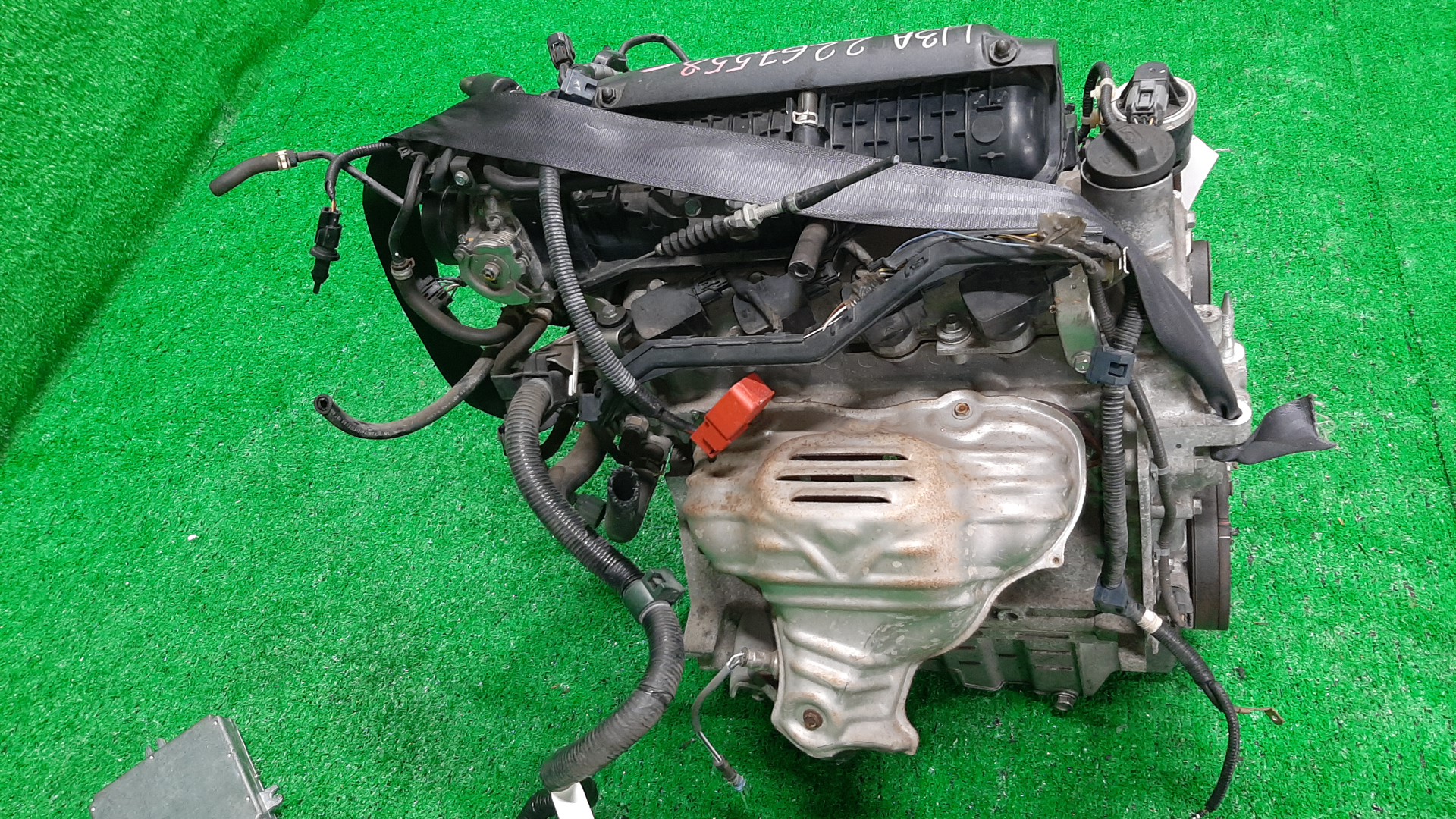 Двигатель HONDA FIT ARIA, FIT GD6, GD7, GD2, GD1 L13A I-DSI 4 ракурс