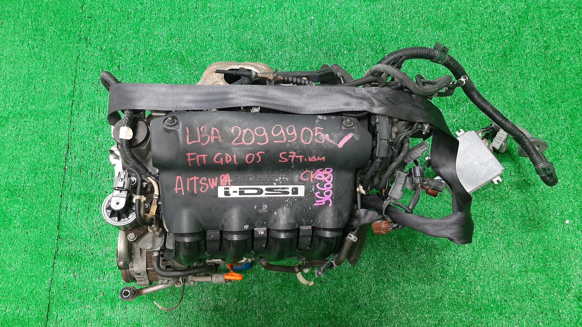 Двигатель HONDA FIT ARIA, FIT GD6, GD7, GD2, GD1 L13A I-DSI 1 ракурс