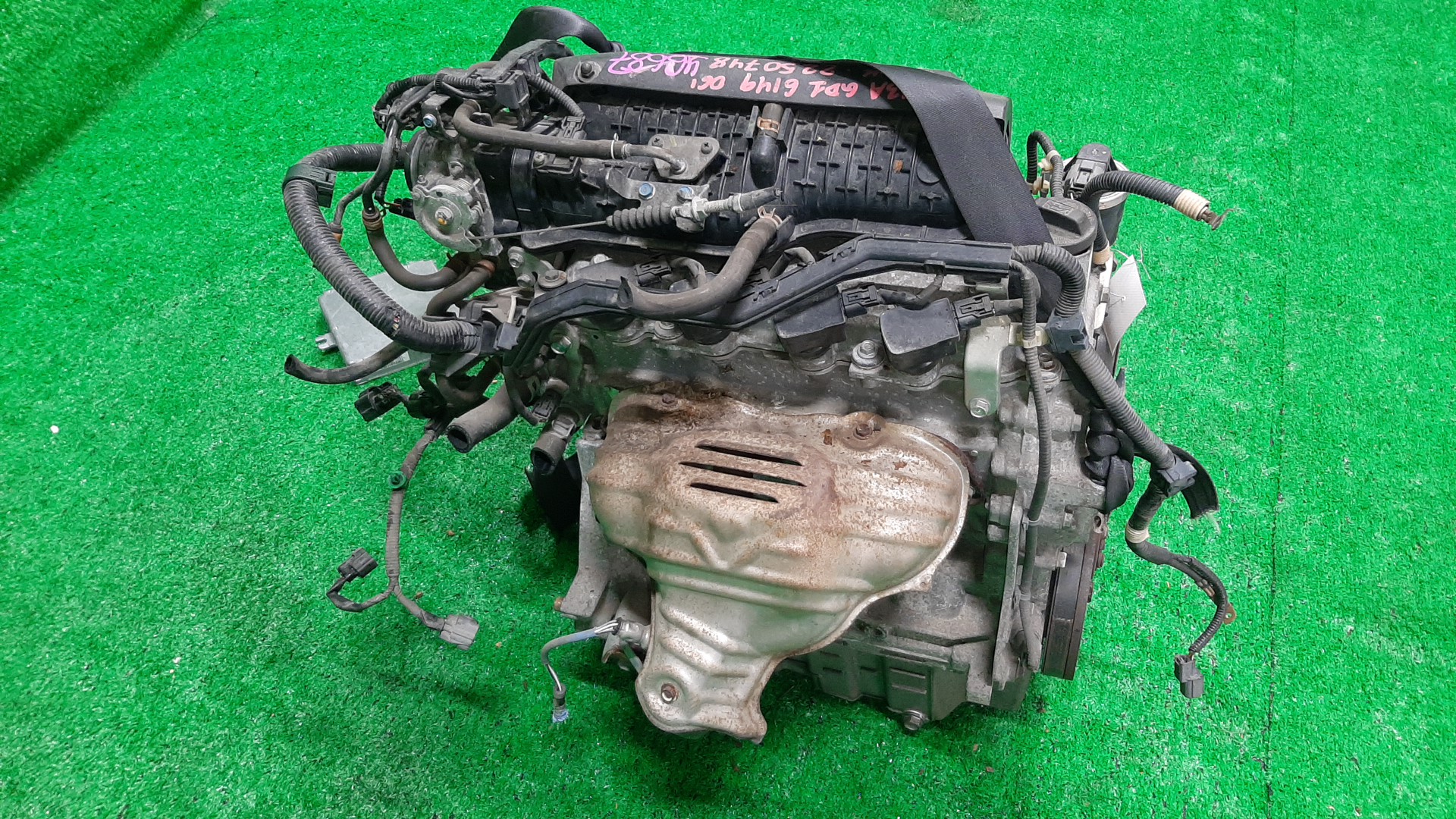 Двигатель HONDA FIT ARIA, FIT GD6, GD7, GD2, GD1 L13A I-DSI 4 ракурс