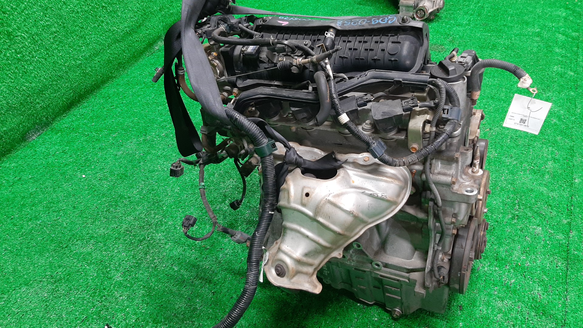 Двигатель HONDA FIT ARIA GD9, GD8 L15A I-DSI 4 ракурс