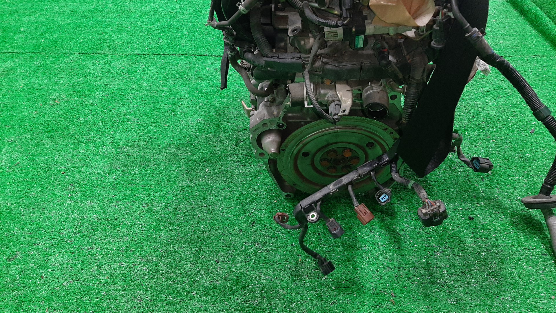 Двигатель HONDA FIT ARIA GD9, GD8 L15A I-DSI 5 ракурс