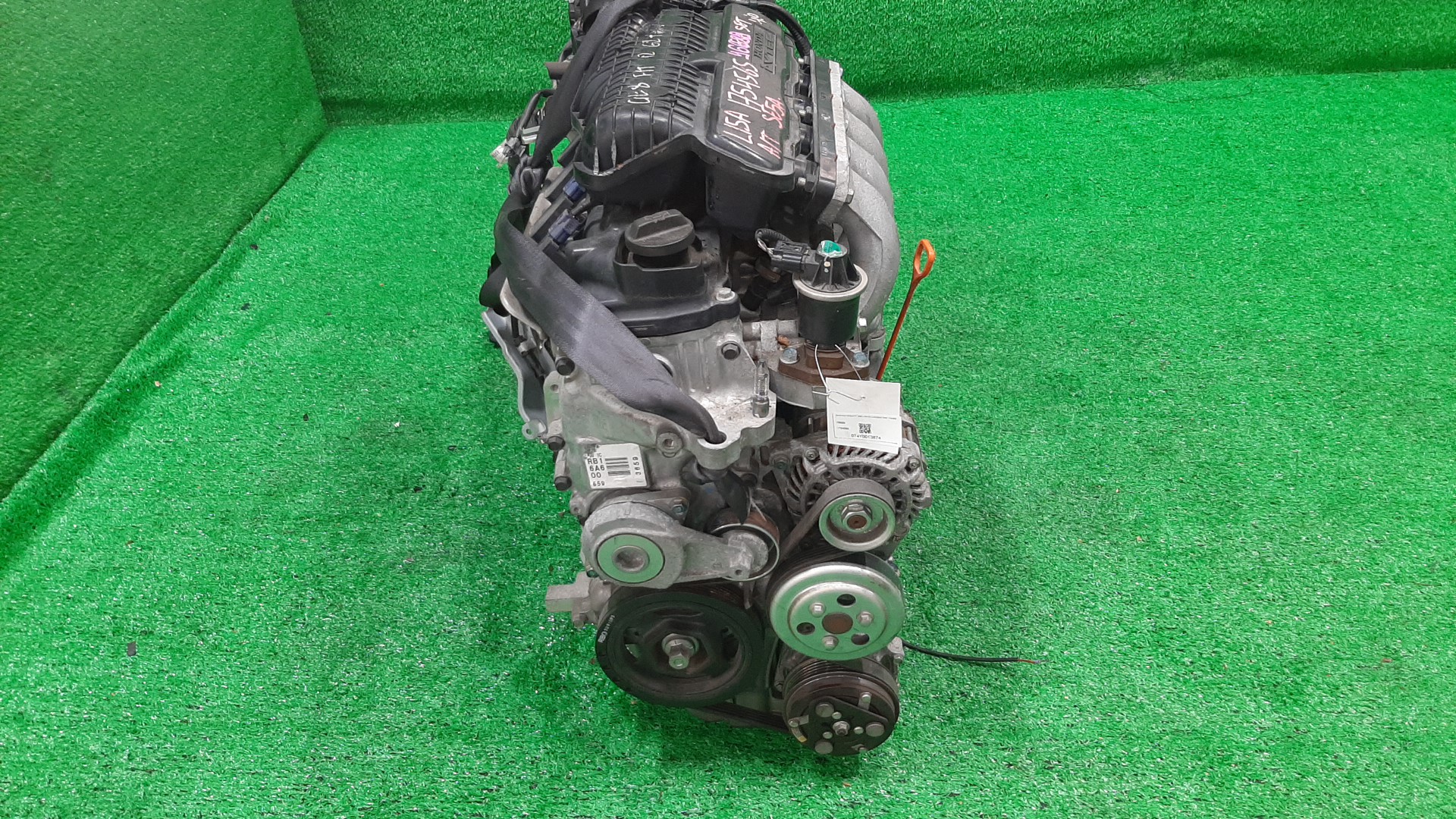 Двигатель HONDA FIT GE8 L15A 2MOD 2 ракурс
