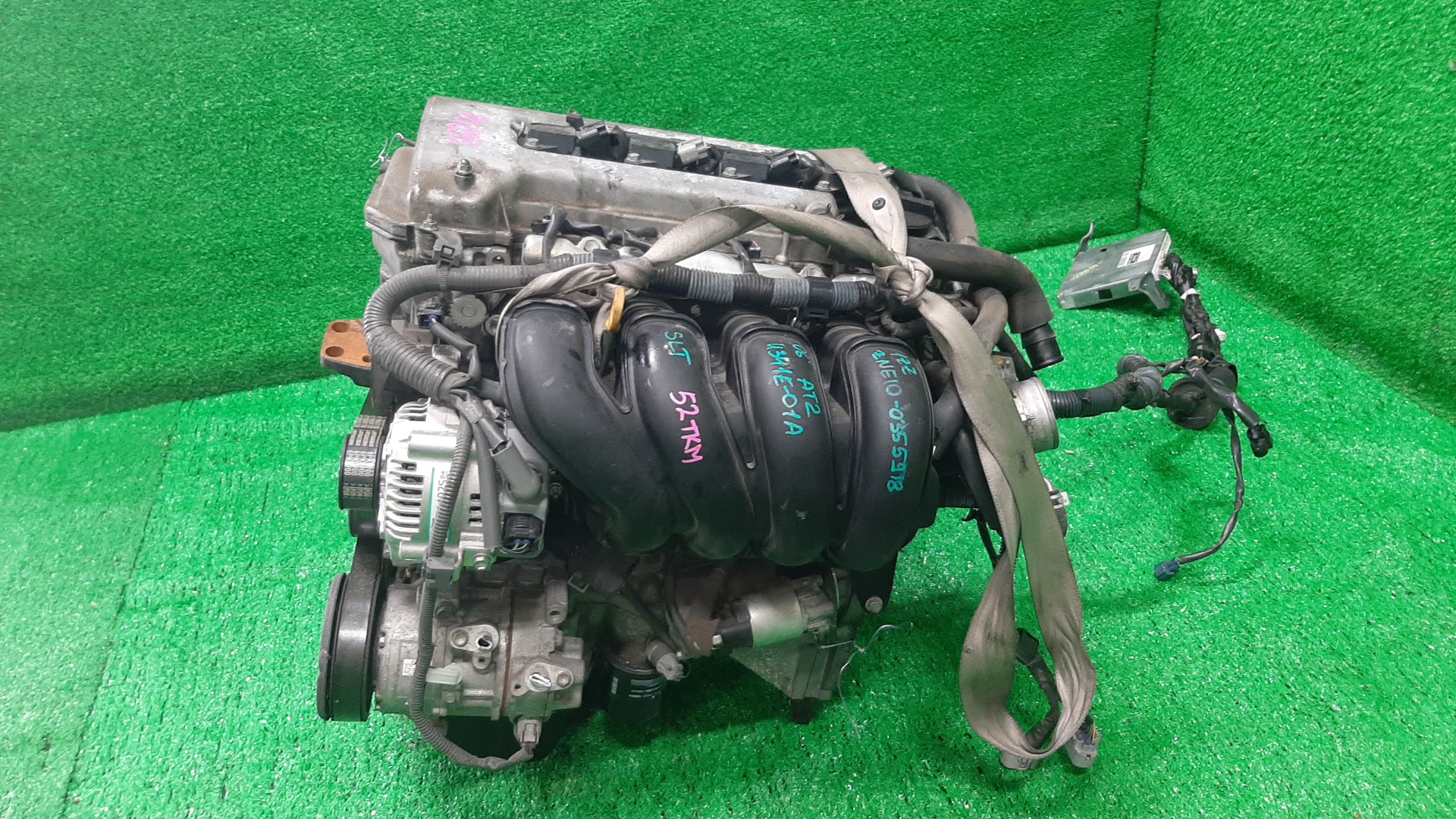Двигатель TOYOTA CALDINA, CELICA, COROLLA, PREMIO, COROLLA SPACIO, ISIS, WISH, ALLION, COROLLA FIELDER, ALLEX, COROLLA RUNX, WILL VS, FIELDER ZGE20W, ZZT240, ZZT241W, ZZT230, ZZE122, ZNM10, ZNM10W, ZNM10G, ZNE10, ZNE10G, ZZE127 1ZZ-FE ELECTRO 4 ракур