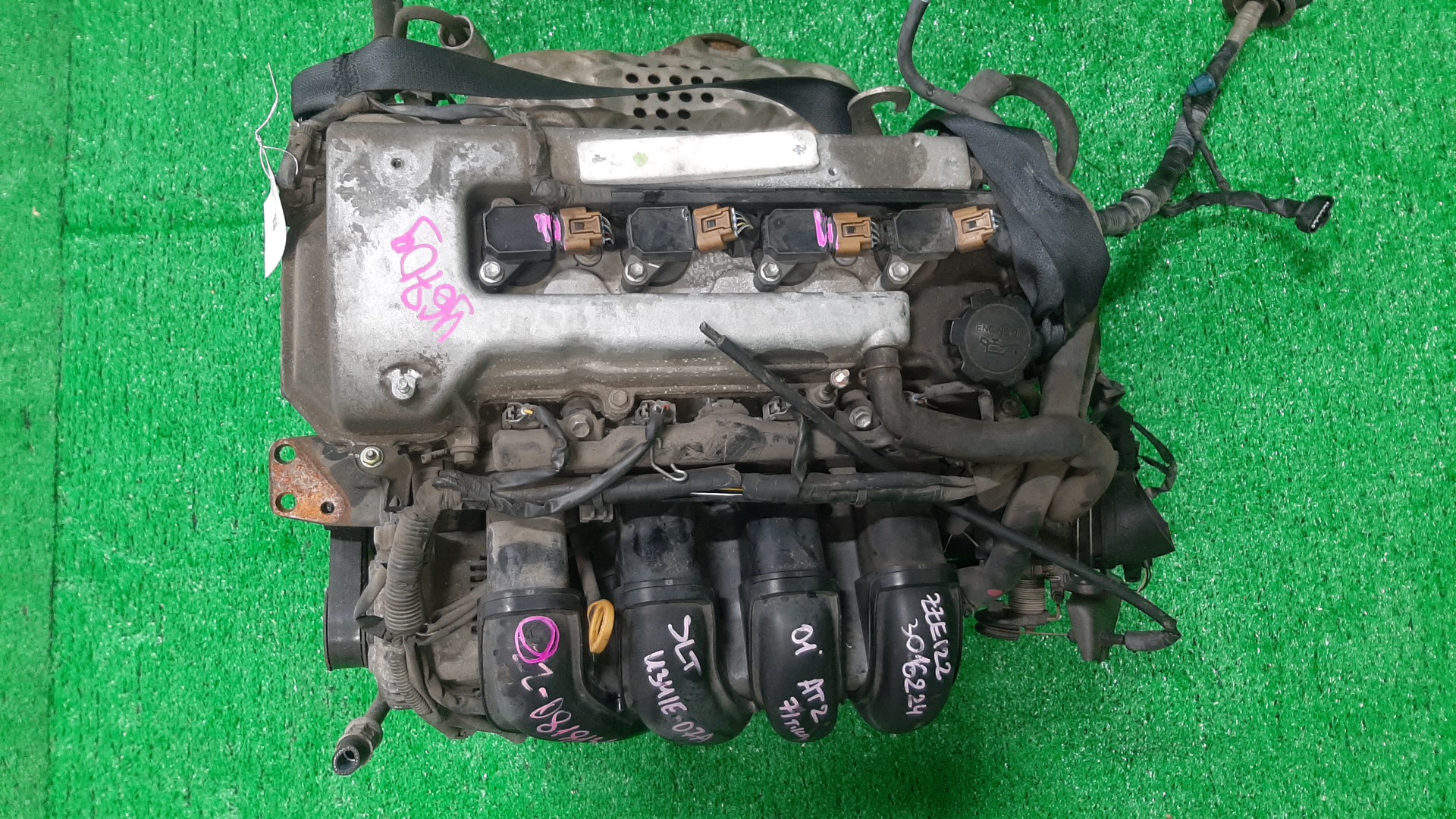 Двигатель TOYOTA COROLLA SPACIO ZZE122N 1ZZ-FE MEX 1 ракурс