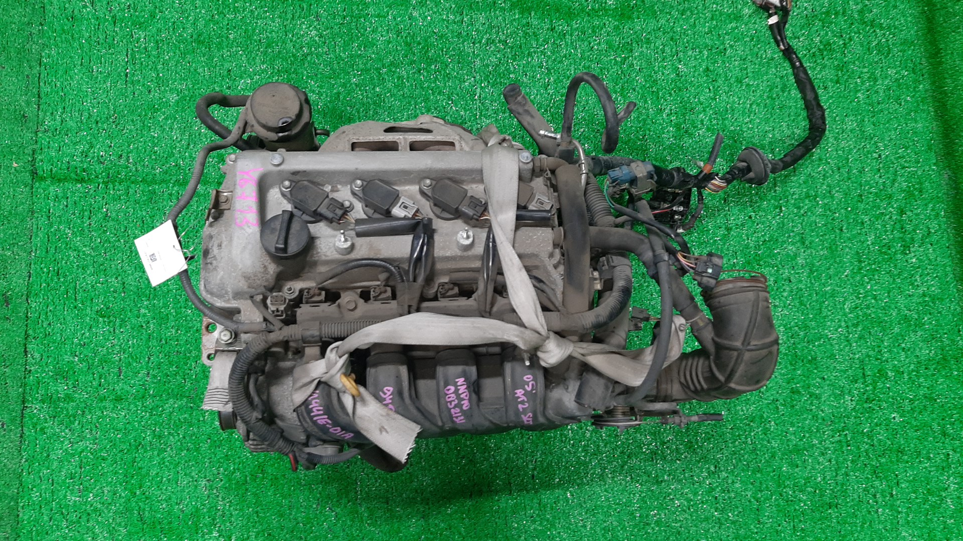 Двигатель TOYOTA FUNCARGO, IST, VITZ, WILL VI, PROBOX, BB, PORTE, WILL CYPHA NCP20, NCP60, NCP10, NCP19, NCP50V, NCP30, NNP10, NCP70 2NZ-FE 3724938 1 ракурс