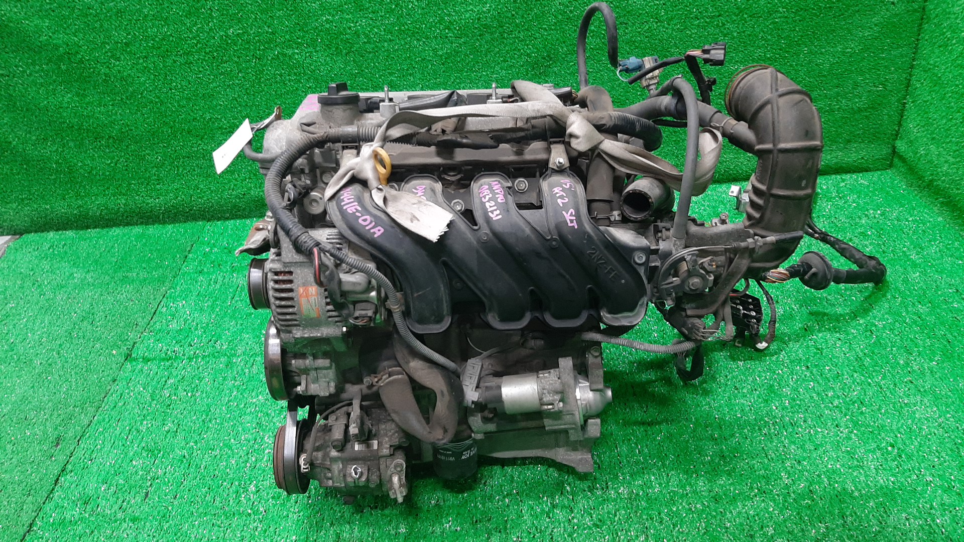 Двигатель TOYOTA FUNCARGO, IST, VITZ, WILL VI, PROBOX, BB, PORTE, WILL CYPHA NCP20, NCP60, NCP10, NCP19, NCP50V, NCP30, NNP10, NCP70 2NZ-FE 3724938 4 ракурс