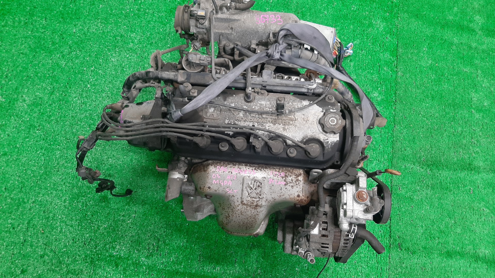 Двигатель HONDA ODYSSEY RA6, RA7 F23A 2507985 1 ракурс