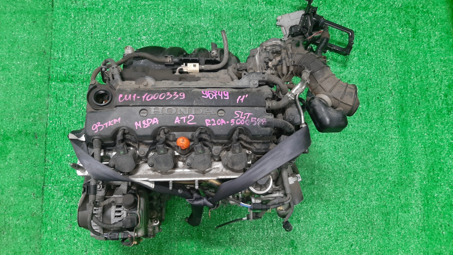 Двигатель HONDA ACCORD CU1, CW1 R20A 5000588 1 ракурс