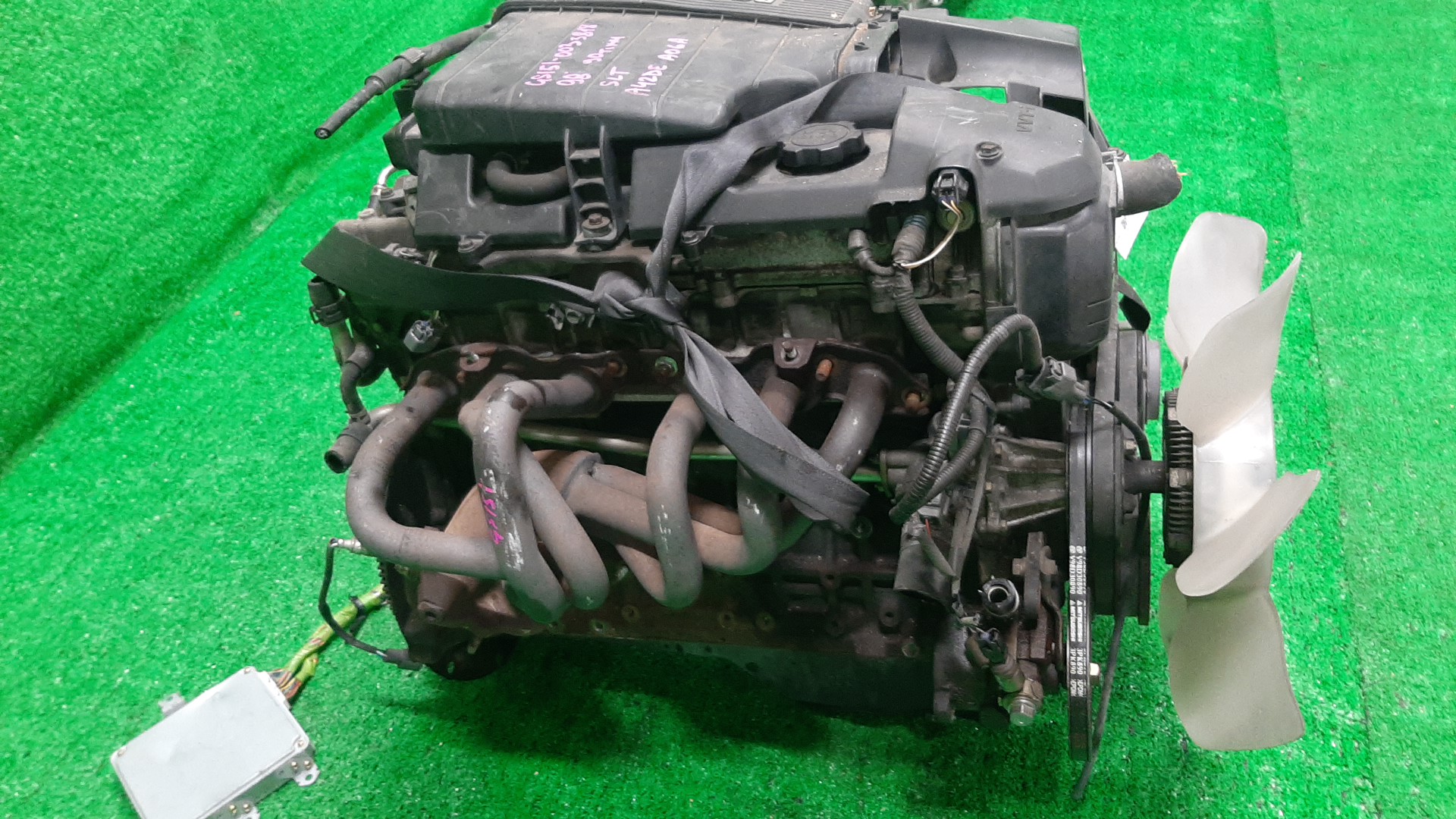 Двигатель TOYOTA CHASER, CRESTA, CROWN, MARK II GX100, GS171W, GS171, GS151 1G-FE BEAMS 3 ракурс