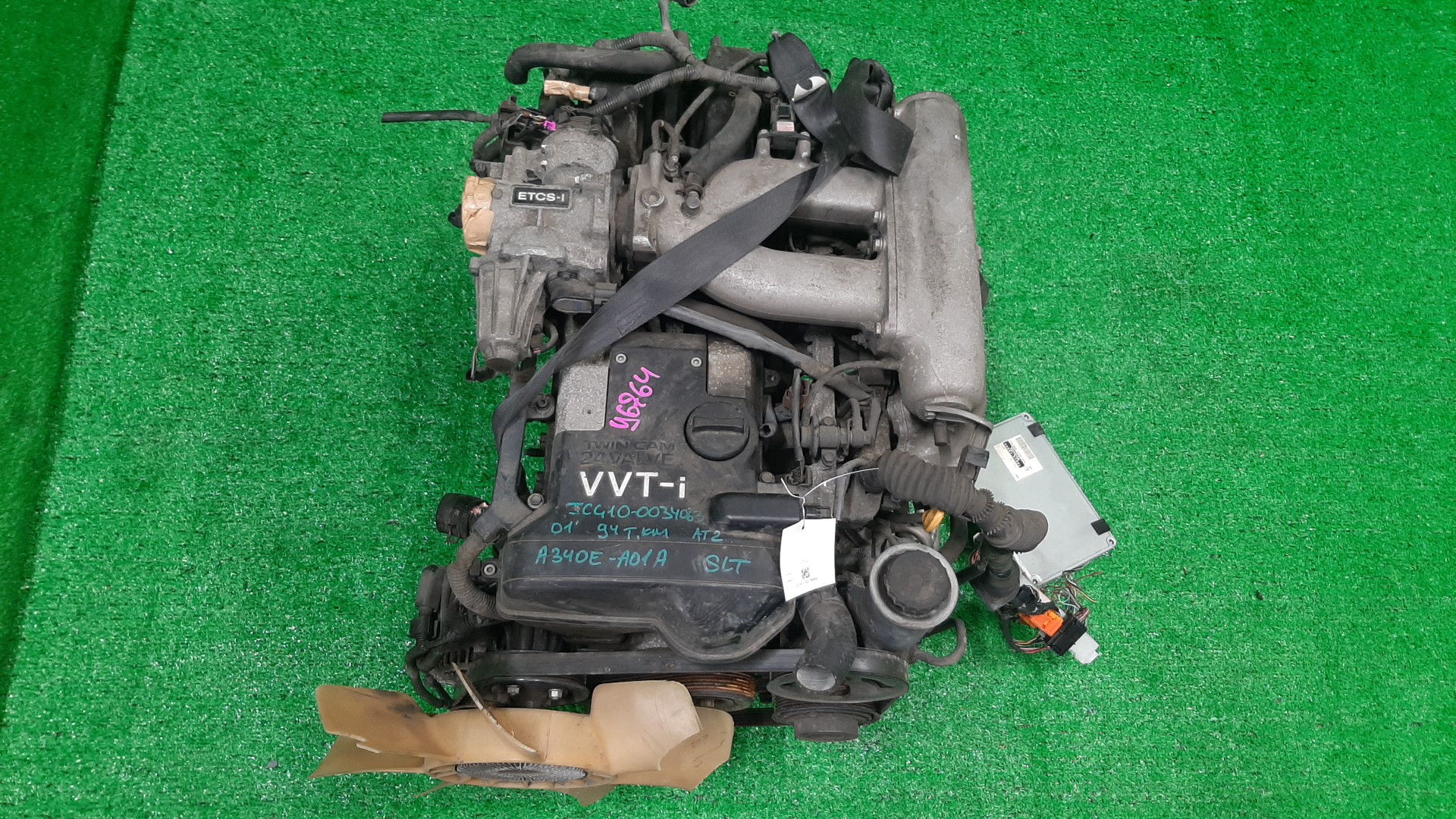 Двигатель TOYOTA PROGRES JCG10 1JZ-GE VVTI 1 ракурс