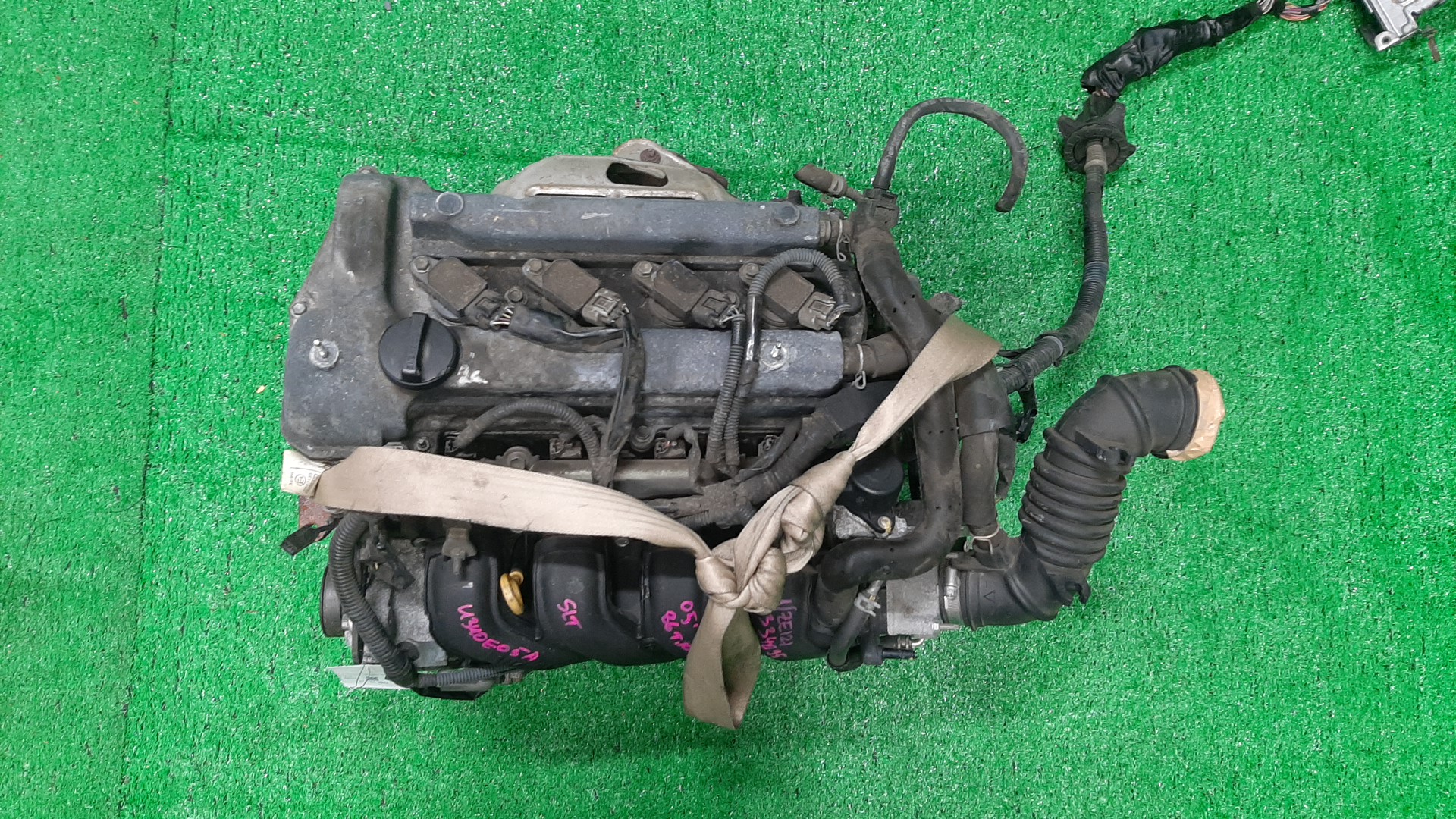 Двигатель TOYOTA COROLLA, COROLLA SPACIO, COROLLA FIELDER, ALLEX, COROLLA RUNX, WILL VS NZE121, NZE121N, NZE121G, NZE127 1NZ-FE ELECTRO 1 ракурс