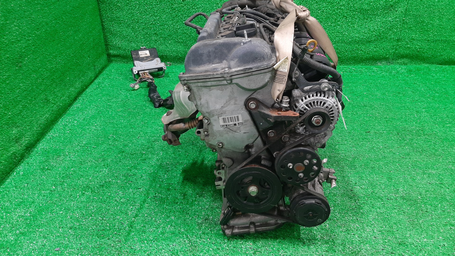 Двигатель TOYOTA COROLLA, COROLLA SPACIO, COROLLA FIELDER, ALLEX, COROLLA RUNX, WILL VS NZE121, NZE121N, NZE121G, NZE127 1NZ-FE ELECTRO 2 ракурс