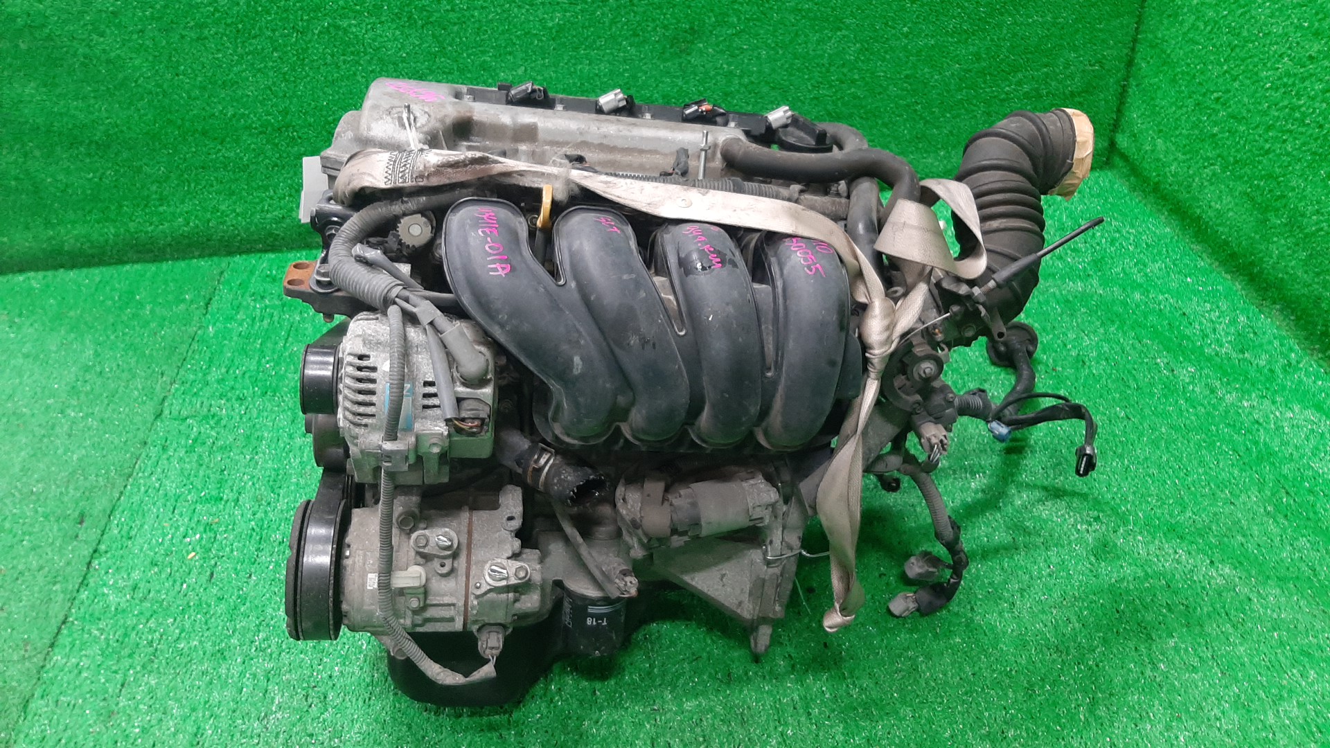 Двигатель TOYOTA CALDINA, CELICA, COROLLA, PREMIO, COROLLA SPACIO, ISIS, WISH, ALLION, COROLLA FIELDER, ALLEX, COROLLA RUNX, WILL VS, FIELDER ZGE20W, ZZT240, ZZT241W, ZZT230, ZZE122, ZNM10, ZNM10W, ZNM10G, ZNE10, ZNE10G, ZZE127 1ZZ-FE MEX 4 ракурс