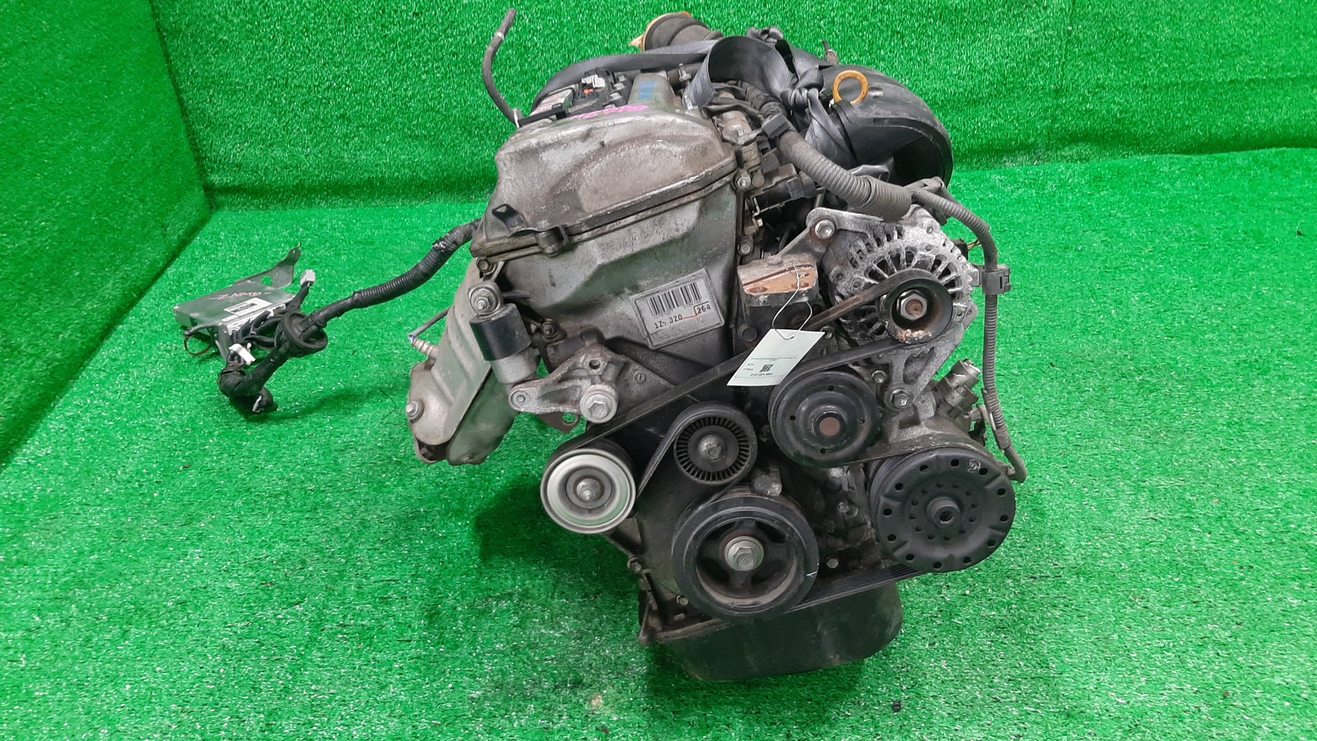 Двигатель TOYOTA CALDINA, CELICA, COROLLA, PREMIO, COROLLA SPACIO, ISIS, WISH, ALLION, COROLLA FIELDER, ALLEX, COROLLA RUNX, WILL VS, FIELDER ZGE20W, ZZT240, ZZT241W, ZZT230, ZZE122, ZNM10, ZNM10W, ZNM10G, ZNE10, ZNE10G, ZZE127 1ZZ-FE MEX 2 ракурс