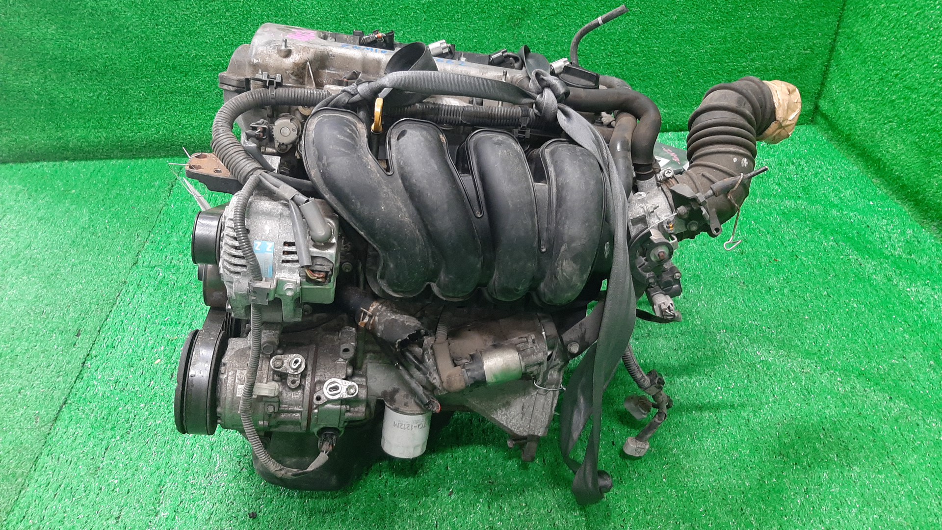 Двигатель TOYOTA CALDINA, CELICA, COROLLA, PREMIO, COROLLA SPACIO, ISIS, WISH, ALLION, COROLLA FIELDER, ALLEX, COROLLA RUNX, WILL VS, FIELDER ZGE20W, ZZT240, ZZT241W, ZZT230, ZZE122, ZNM10, ZNM10W, ZNM10G, ZNE10, ZNE10G, ZZE127 1ZZ-FE MEX 4 ракурс