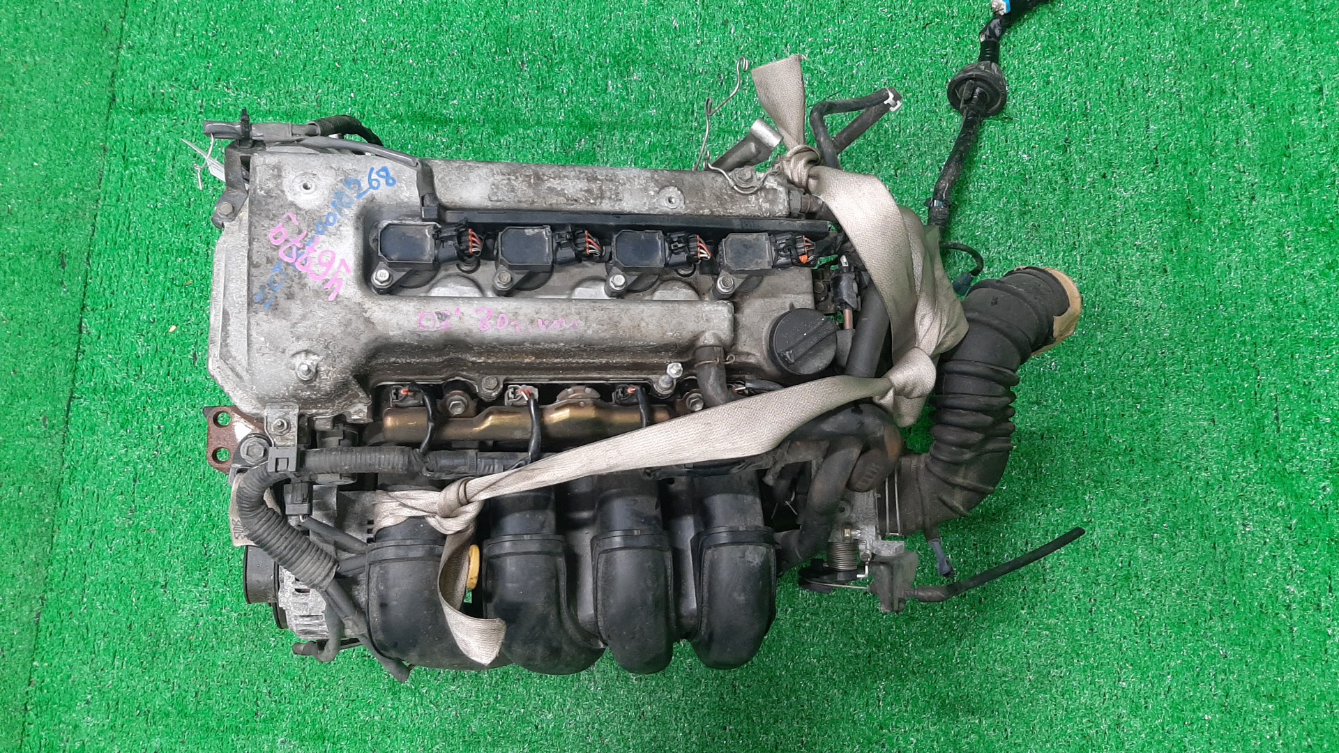 Двигатель TOYOTA OPA, WILL VS ZCT10, ZCT15, ZZE127 1ZZ-FE MEX 1 ракурс