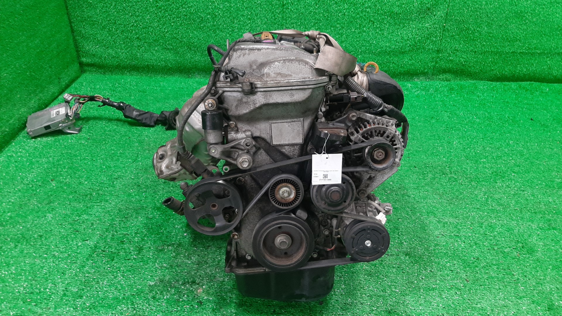 Двигатель TOYOTA CALDINA, CELICA, COROLLA, PREMIO, COROLLA SPACIO, ISIS, WISH, ALLION, COROLLA FIELDER, ALLEX, COROLLA RUNX, WILL VS, FIELDER ZGE20W, ZZT240, ZZT241W, ZZT230, ZZE122, ZNM10, ZNM10W, ZNM10G, ZNE10, ZNE10G, ZZE127 1ZZ-FE MEX 2 ракурс
