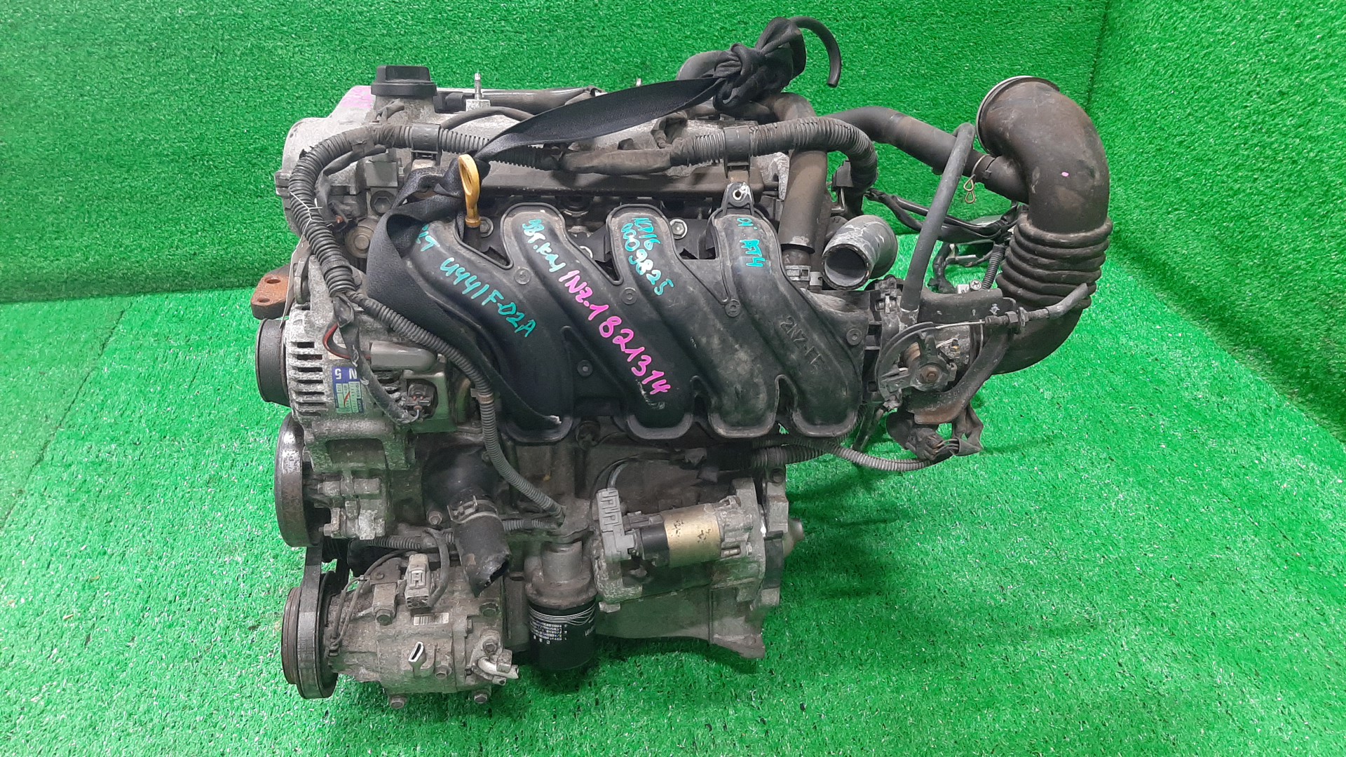 Двигатель TOYOTA PLATZ, VITZ NCP16, NCP15 2NZ-FE MEX 4 ракурс