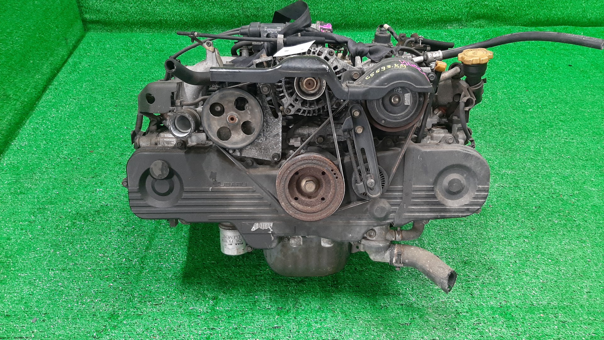 Двигатель SUBARU LEGACY BE5, BH5 EJ202 EJ202DXEAE 2 ракурс