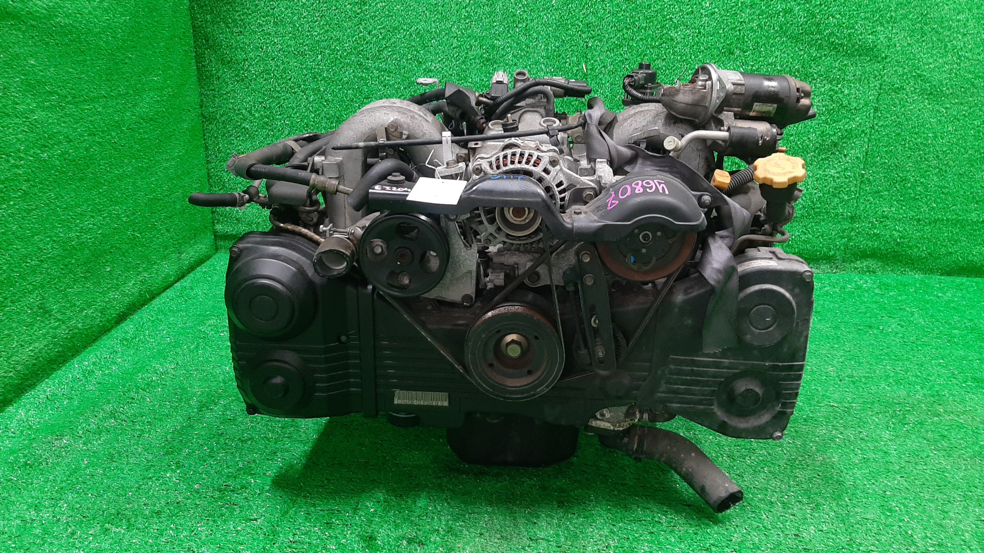 Двигатель SUBARU IMPREZA GG9, GD9 EJ204 EJ204DX5BE 2 ракурс