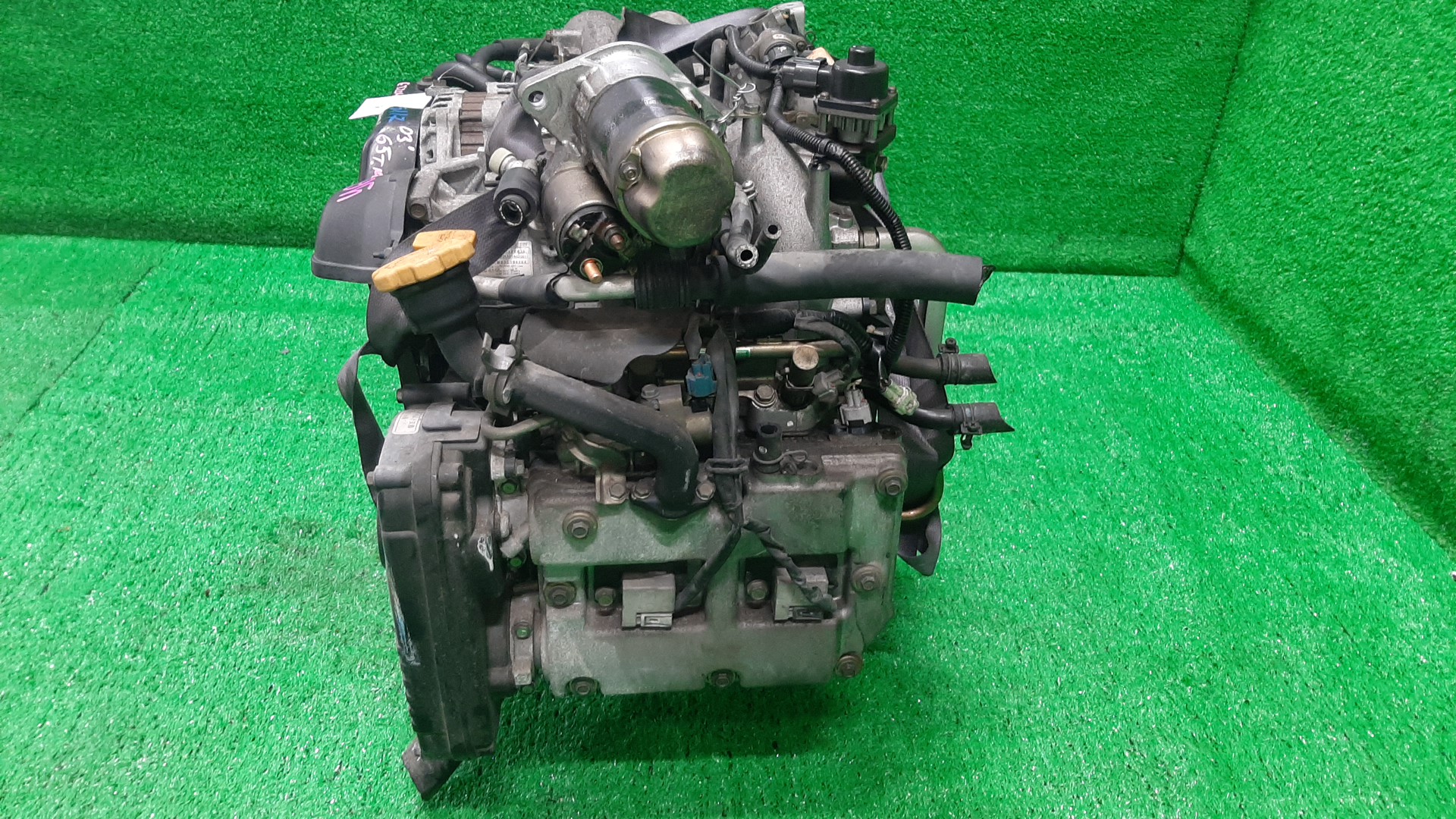 Двигатель SUBARU IMPREZA GG9, GD9 EJ204 EJ204DX5BE 4 ракурс