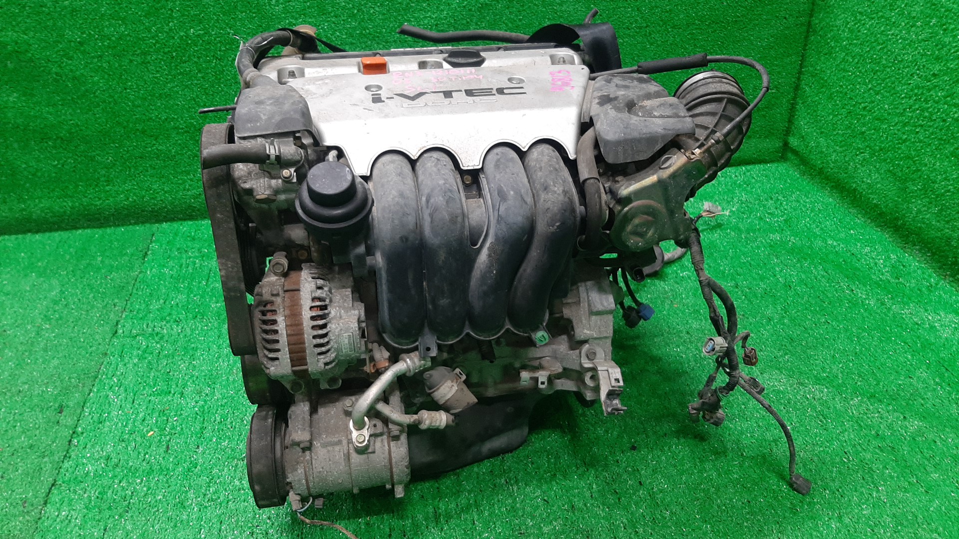 Двигатель HONDA STEPWGN, STREAM, EDIX RF3, RF4, RF5, RF6, RN3, RN4, BE3, BE4 K20A 1210216 4 ракурс