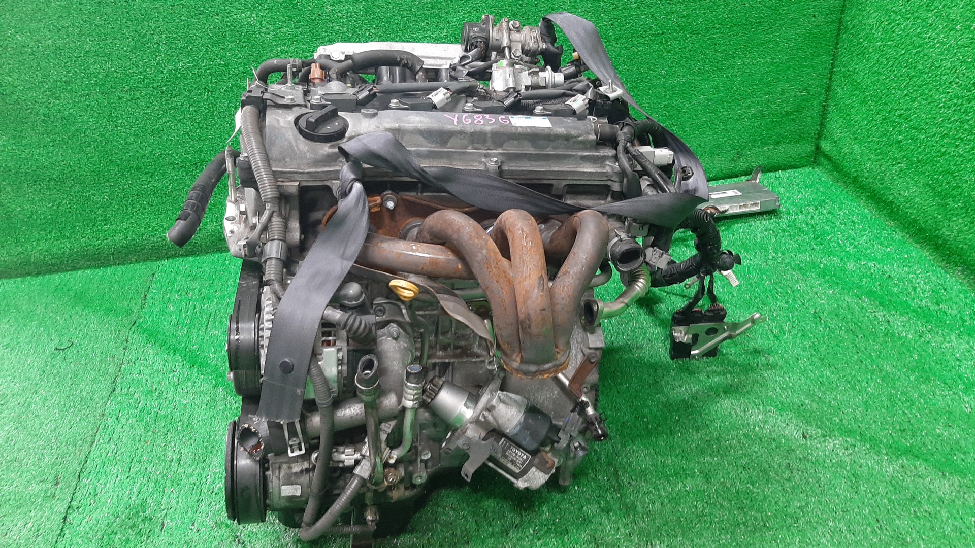 Двигатель TOYOTA AVENSIS AZT250 1AZ-FSE 5526297 4 ракурс