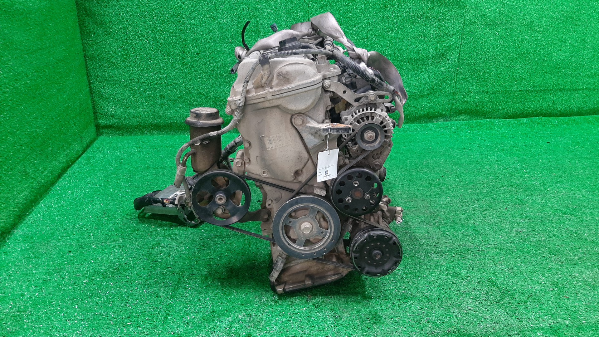 Двигатель TOYOTA FUNCARGO, IST, PLATZ, RAUM, VITZ, PROBOX, BB, PORTE, SIENTA, SUCCEED, WILL CYPHA NCP25, NCP65, NCP16, NCZ25, NCP15, NCP55V, NCP59G, NCP35, NNP15, NCP85G, NCP75 1NZ-FE B255429 2 ракурс