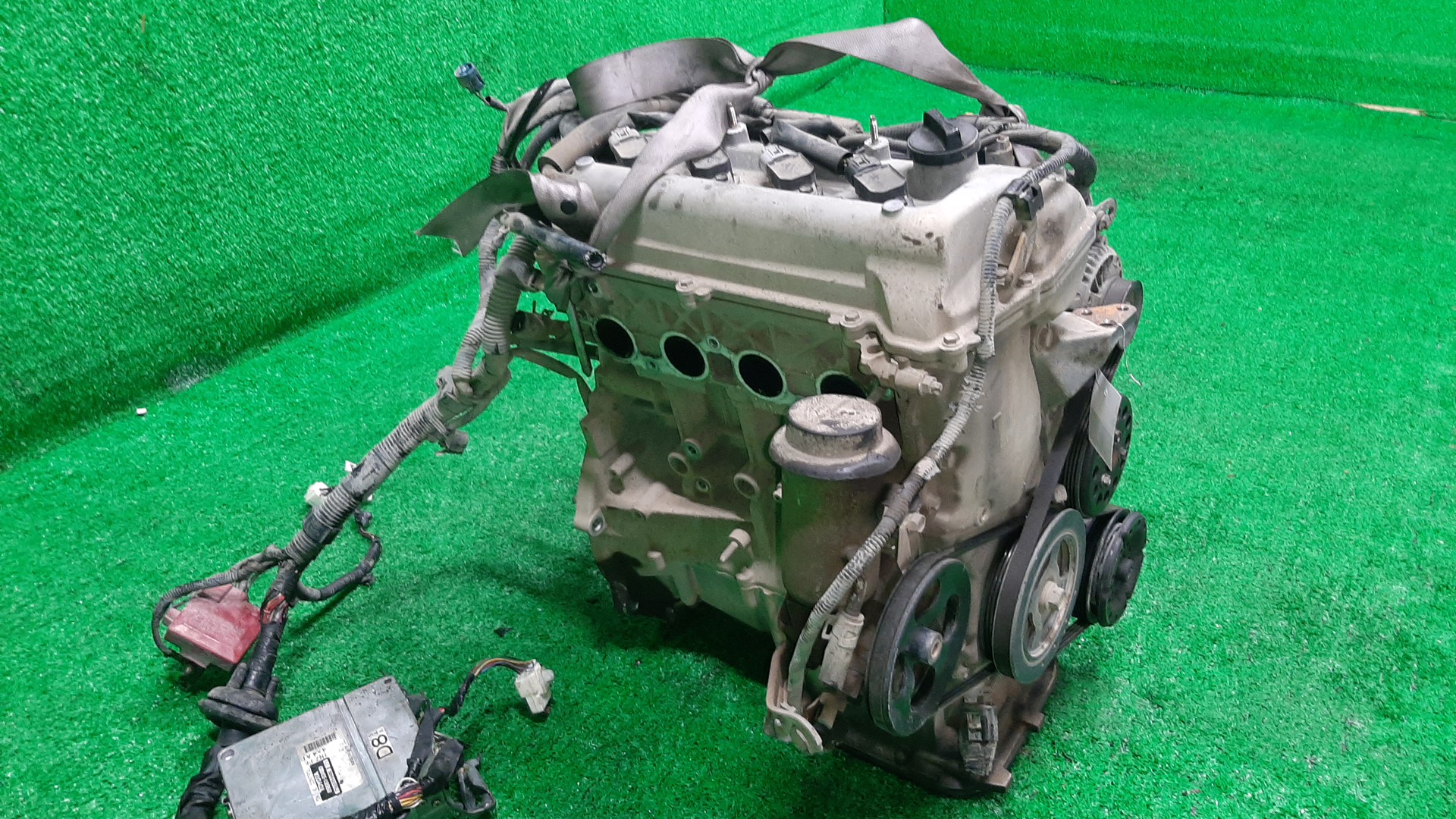 Двигатель TOYOTA FUNCARGO, IST, PLATZ, RAUM, VITZ, PROBOX, BB, PORTE, SIENTA, SUCCEED, WILL CYPHA NCP25, NCP65, NCP16, NCZ25, NCP15, NCP55V, NCP59G, NCP35, NNP15, NCP85G, NCP75 1NZ-FE B255429 3 ракурс