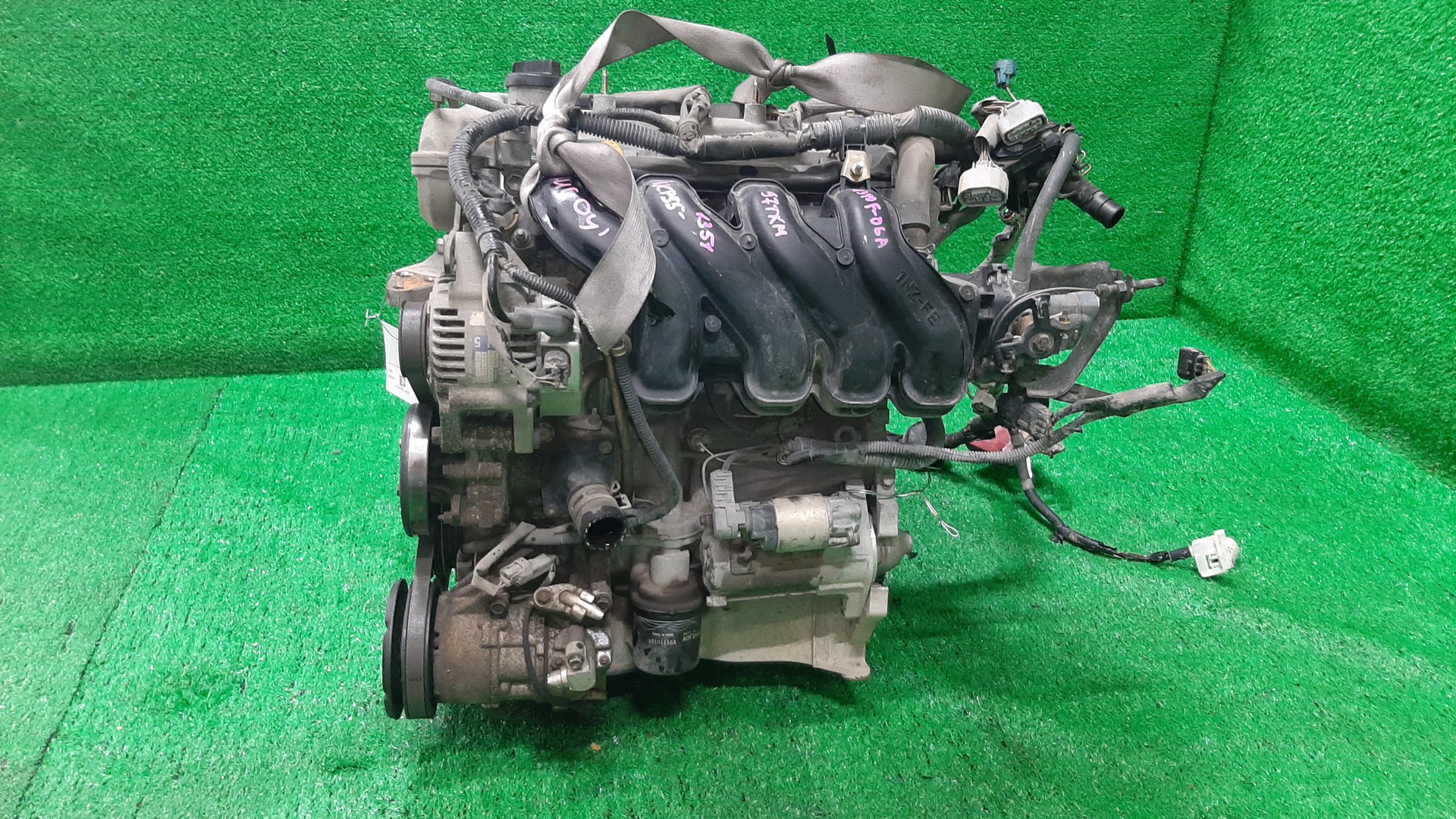 Двигатель TOYOTA FUNCARGO, IST, PLATZ, RAUM, VITZ, PROBOX, BB, PORTE, SIENTA, SUCCEED, WILL CYPHA NCP25, NCP65, NCP16, NCZ25, NCP15, NCP55V, NCP59G, NCP35, NNP15, NCP85G, NCP75 1NZ-FE B255429 4 ракурс