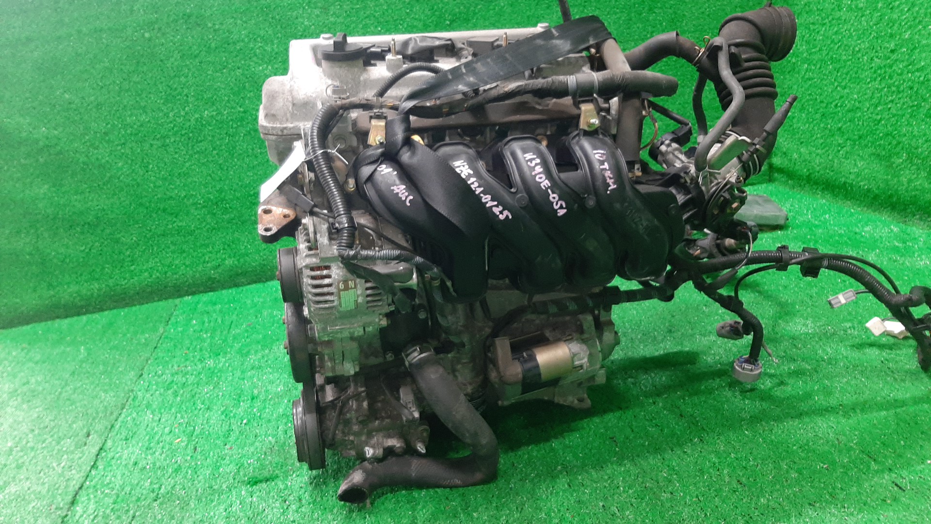 Двигатель TOYOTA COROLLA, COROLLA SPACIO, COROLLA FIELDER, ALLEX, COROLLA RUNX, WILL VS NZE121, NZE121N, NZE121G, NZE127 1NZ-FE MEX 4 ракурс