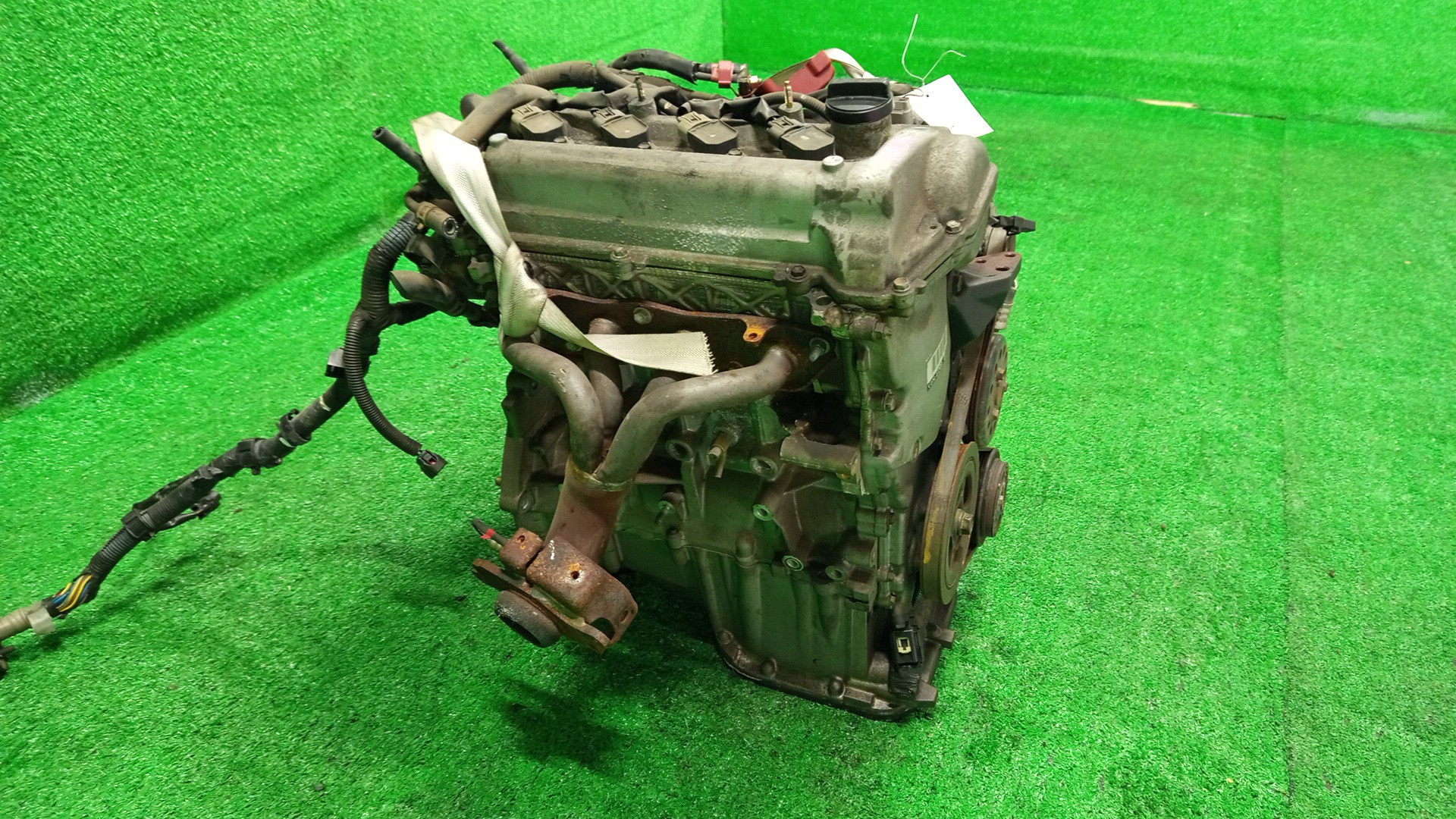 Двигатель TOYOTA COROLLA, COROLLA SPACIO, COROLLA FIELDER, ALLEX, COROLLA RUNX, WILL VS NZE121, NZE121N, NZE121G, NZE127 1NZ-FE MEX 3 ракурс