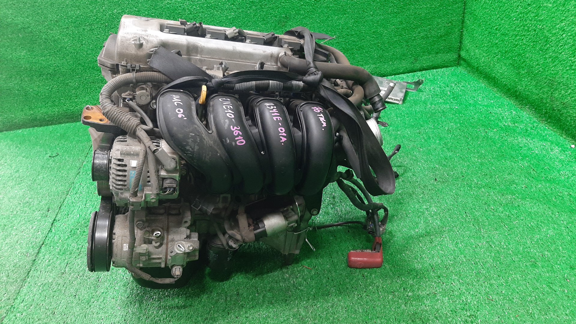 Двигатель TOYOTA CALDINA, CELICA, COROLLA, PREMIO, COROLLA SPACIO, ISIS, WISH, ALLION, COROLLA FIELDER, ALLEX, COROLLA RUNX, WILL VS, FIELDER ZGE20W, ZZT240, ZZT241W, ZZT230, ZZE122, ZNM10, ZNM10W, ZNM10G, ZNE10, ZNE10G, ZZE127 1ZZ-FE ELECTRO 4 ракур